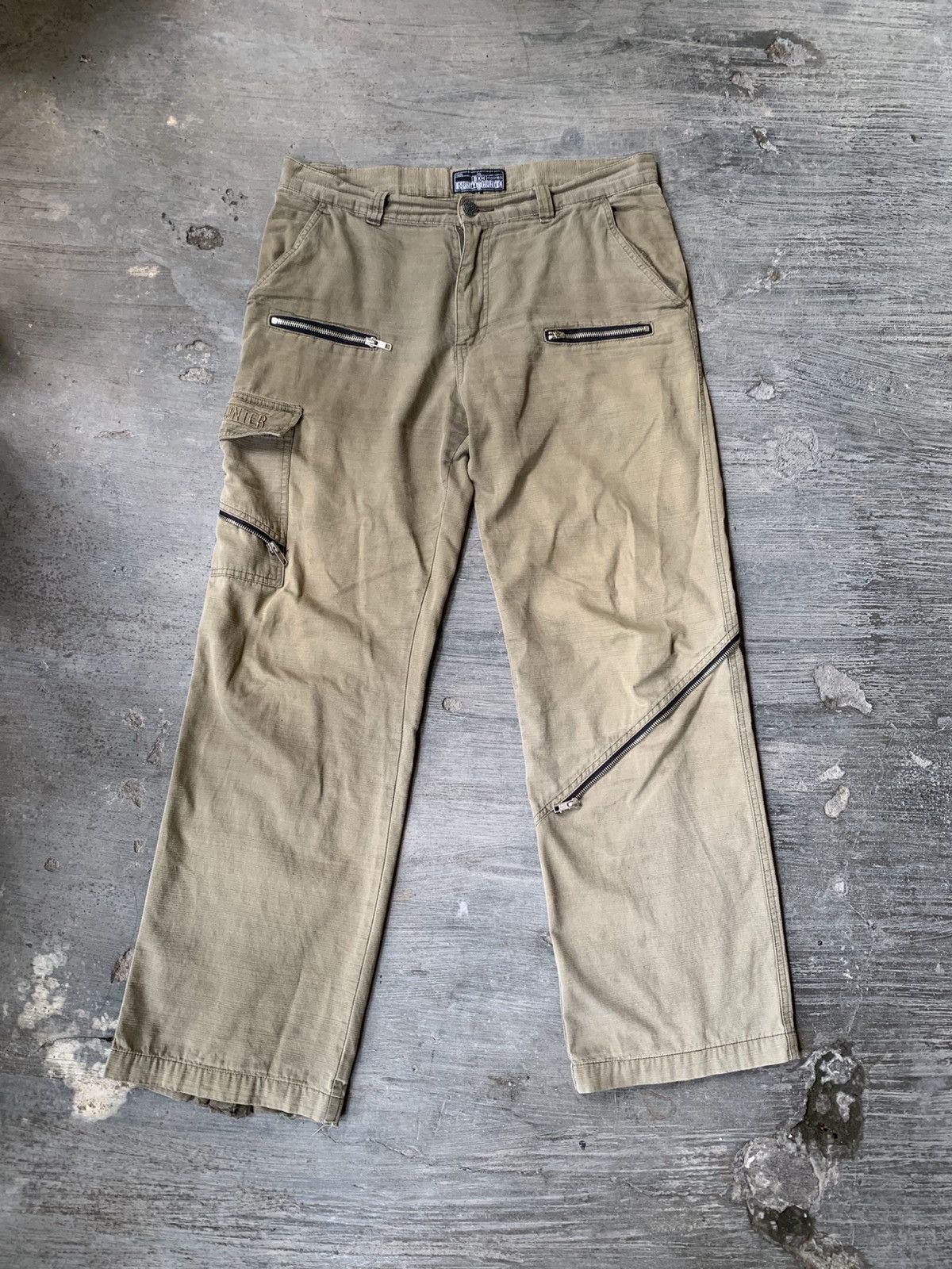 Bounty Hunter SS002 Bounty Hunter Bondage Utility Zipper Cargo Pants Size US 34 / EU 50 - 1 Thumbnail