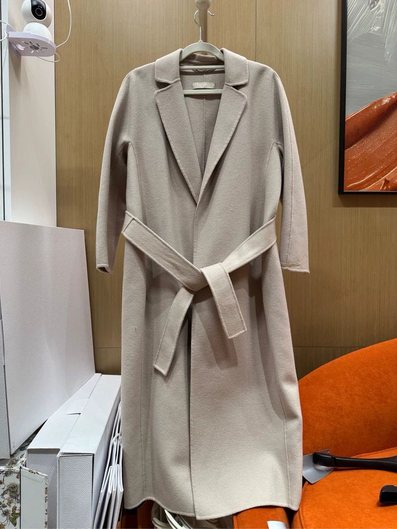 Max Mara Max Mara Wool coat mid-length coat Size S / US 4 / IT 40 - 1 Thumbnail
