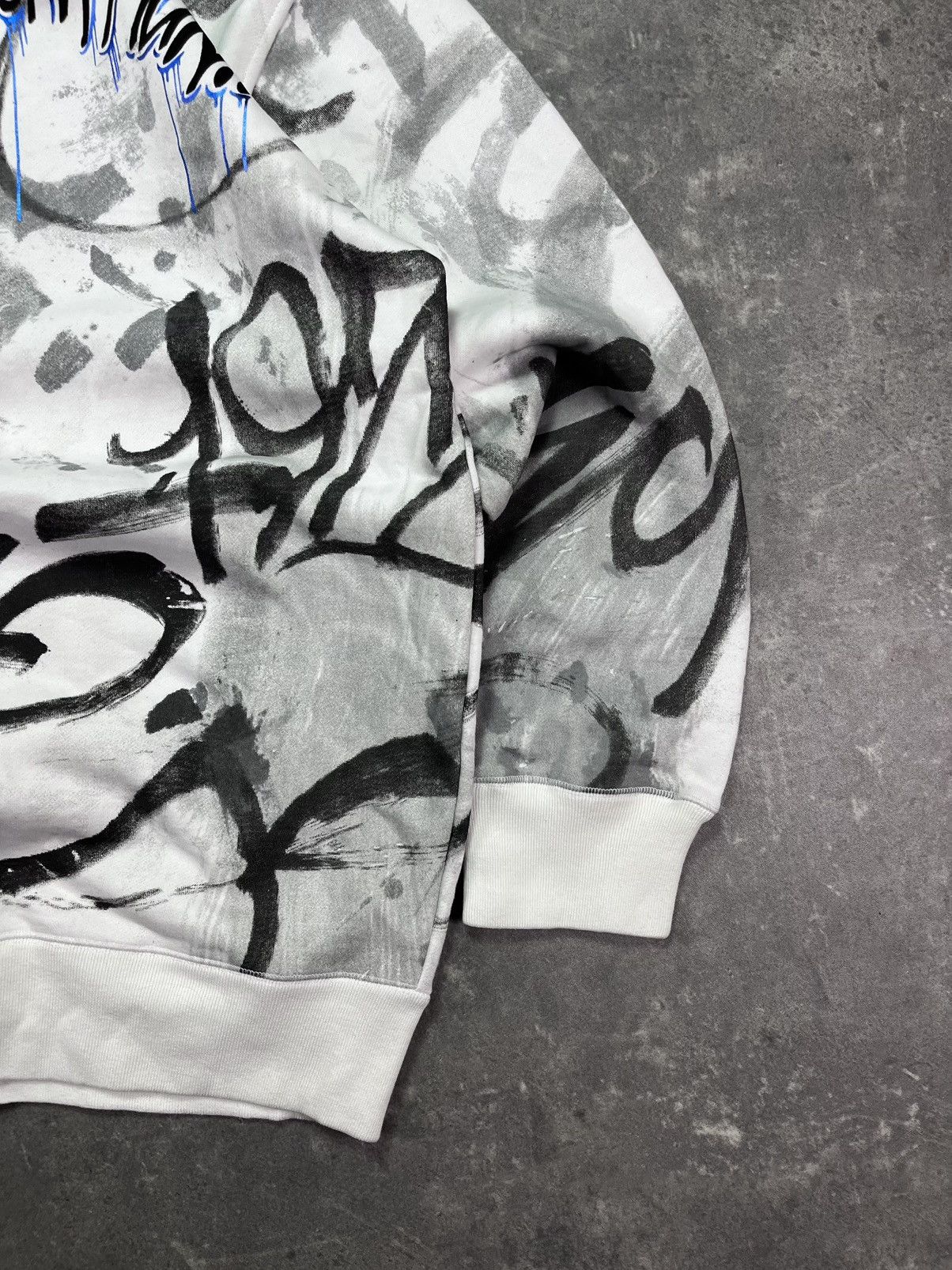 Ecko Unltd. Ecko Unltd MMA Grafitti AOP Printed Baggy Zip Hoodie XXL Size US XXL / EU 58 / 5 - 17 Thumbnail