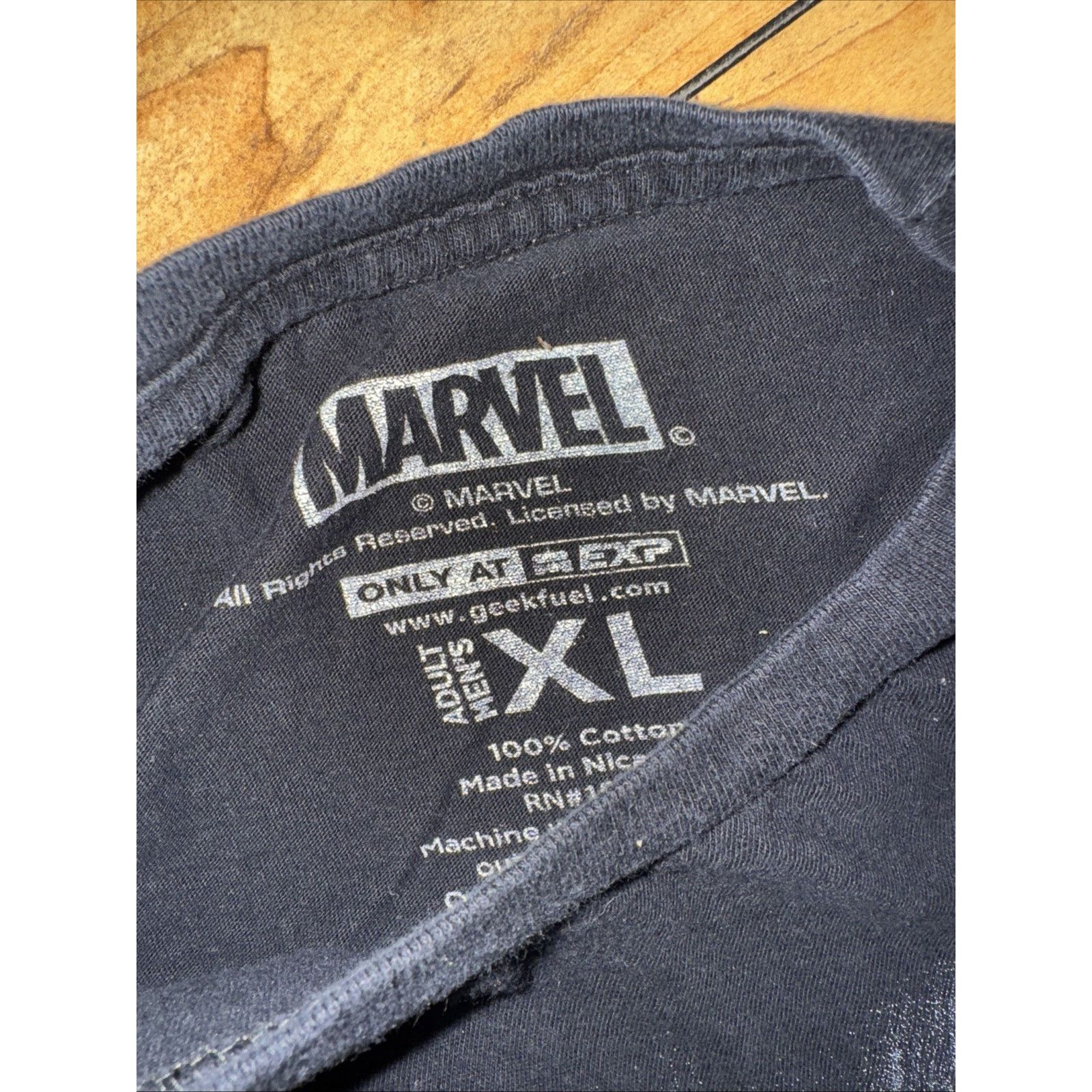 Marvel Comics Marvel Wolverine Slash Graphic T-Shirt Black XL 23x26 X-Men Size US XL / EU 56 / 4 - 3 Thumbnail