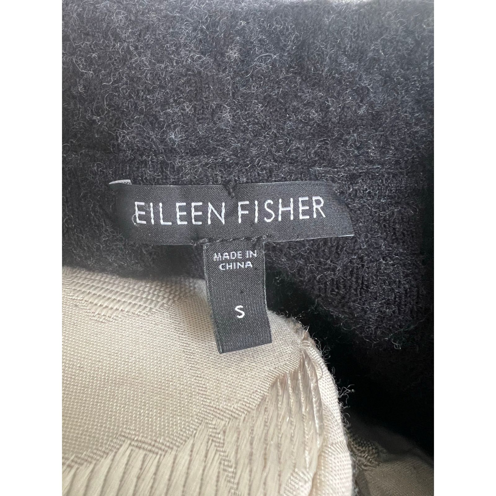 Eileen Fisher Eileen Fisher Button Up Wool Blend Gray Jacket Small Size S / US 4 / IT 40 - 7 Thumbnail