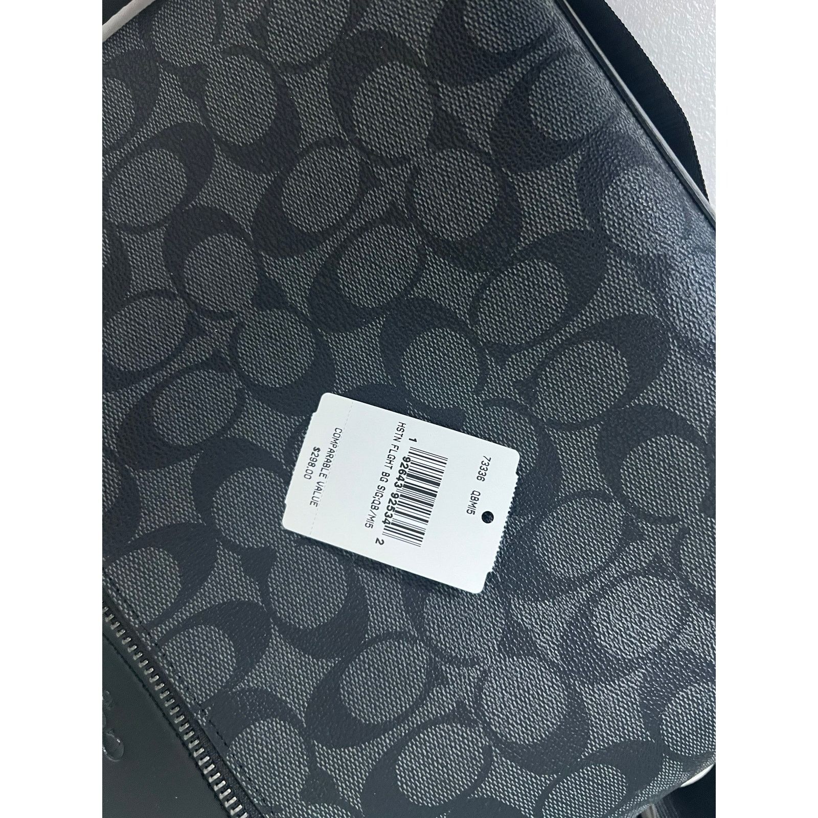 Coach Coach 73336 Houston Flight Bag in Signature Canvas QBMI5 Size ONE SIZE - 7 Thumbnail
