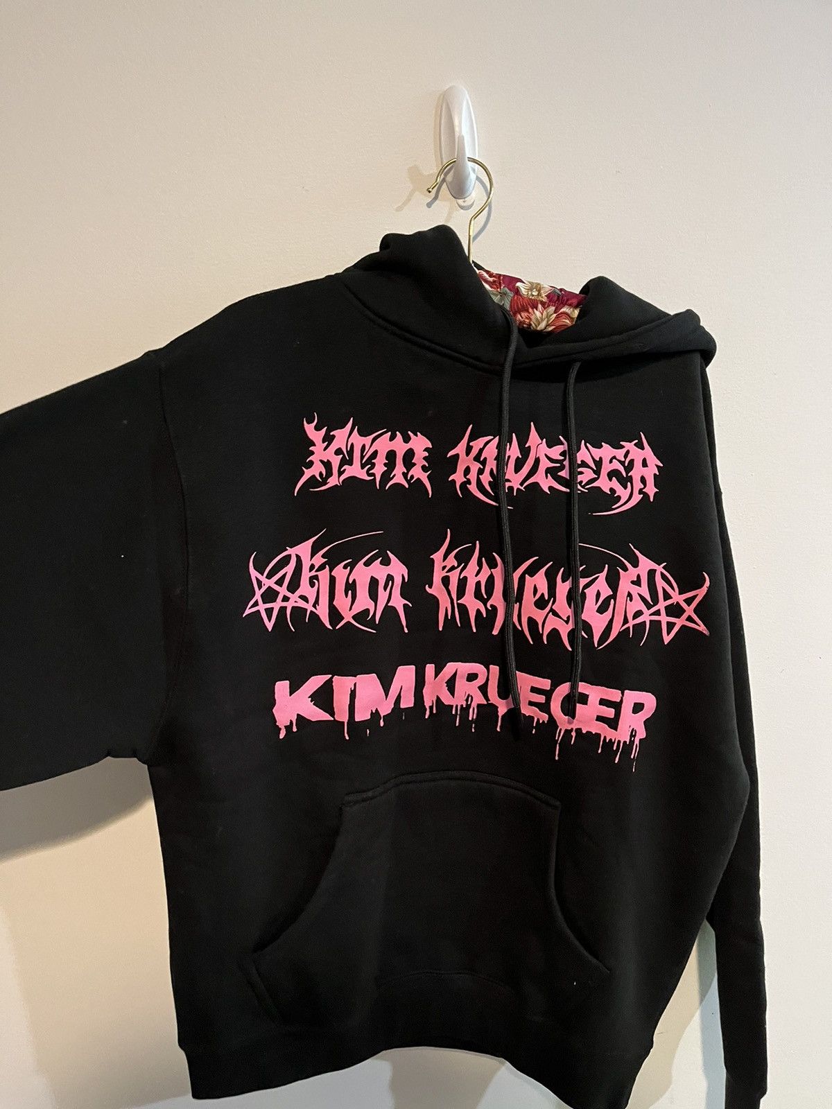 Kim Krueger Black & Pink Kim Krueger Hoodie Size US M / EU 48-50 / 2 - 5 Thumbnail