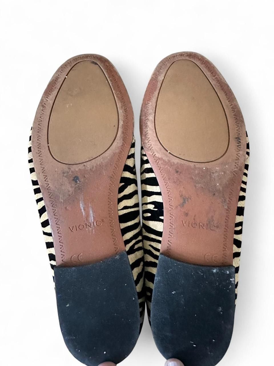 Vionic Vionic Zebra Print Suede Flats with Arch Support – Size 9 Size US 9 / IT 39 - 6 Thumbnail