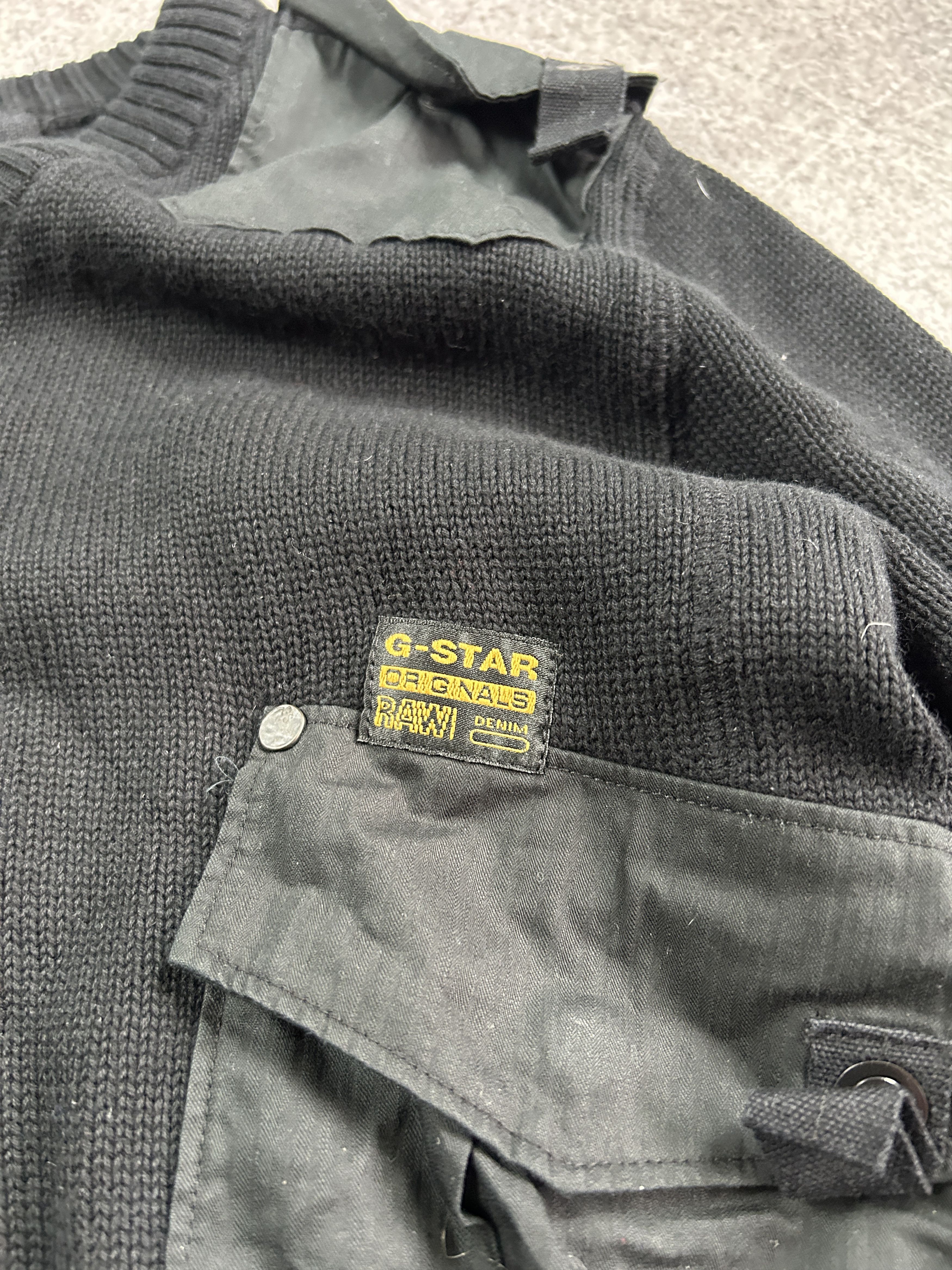 G-Star vtg streetwear japanese balenciaga LGB style cargo sweater Size US M / EU 48-50 / 2 - 5 Thumbnail