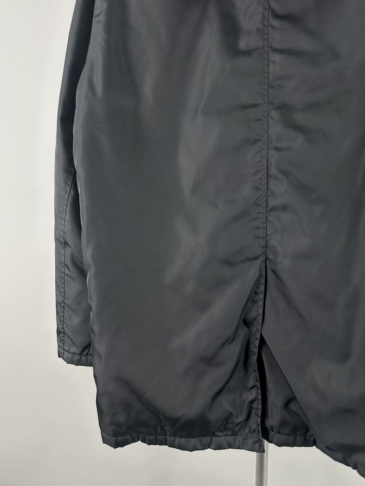 Prada Prada - Parka Zip Hooded - Nylon Jacket in Black Size US S / EU 44-46 / 1 - 10 Thumbnail