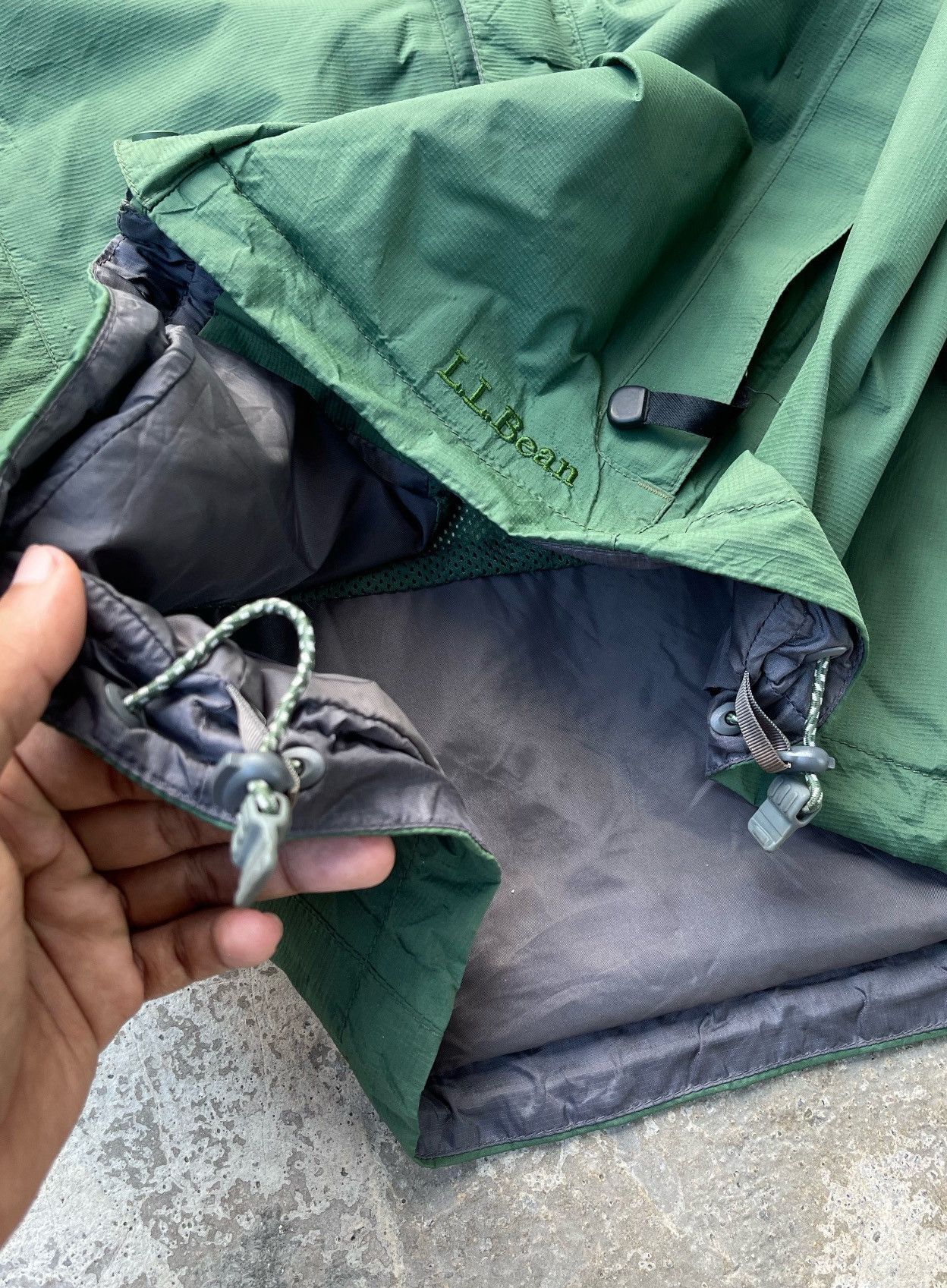 Goretex × L.L. Bean Vtg L.L.Bean x Gore-Tex Waterproof Windbreaker Hoodie Jacket Size US S / EU 44-46 / 1 - 10 Thumbnail