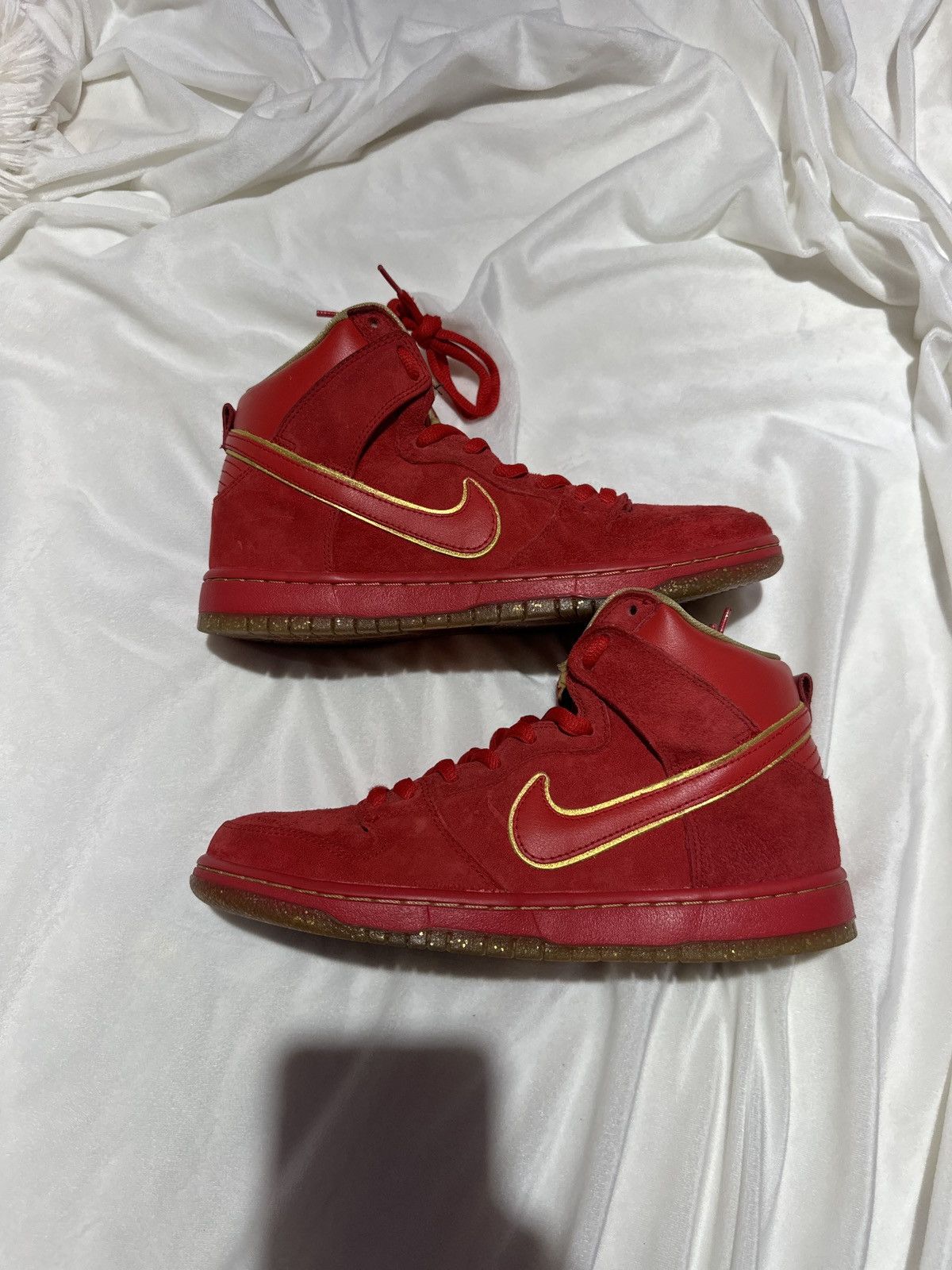 image of Nike Sb Cny (Chinese New Year) Size 9M Vnds Shoes in Red, Men's