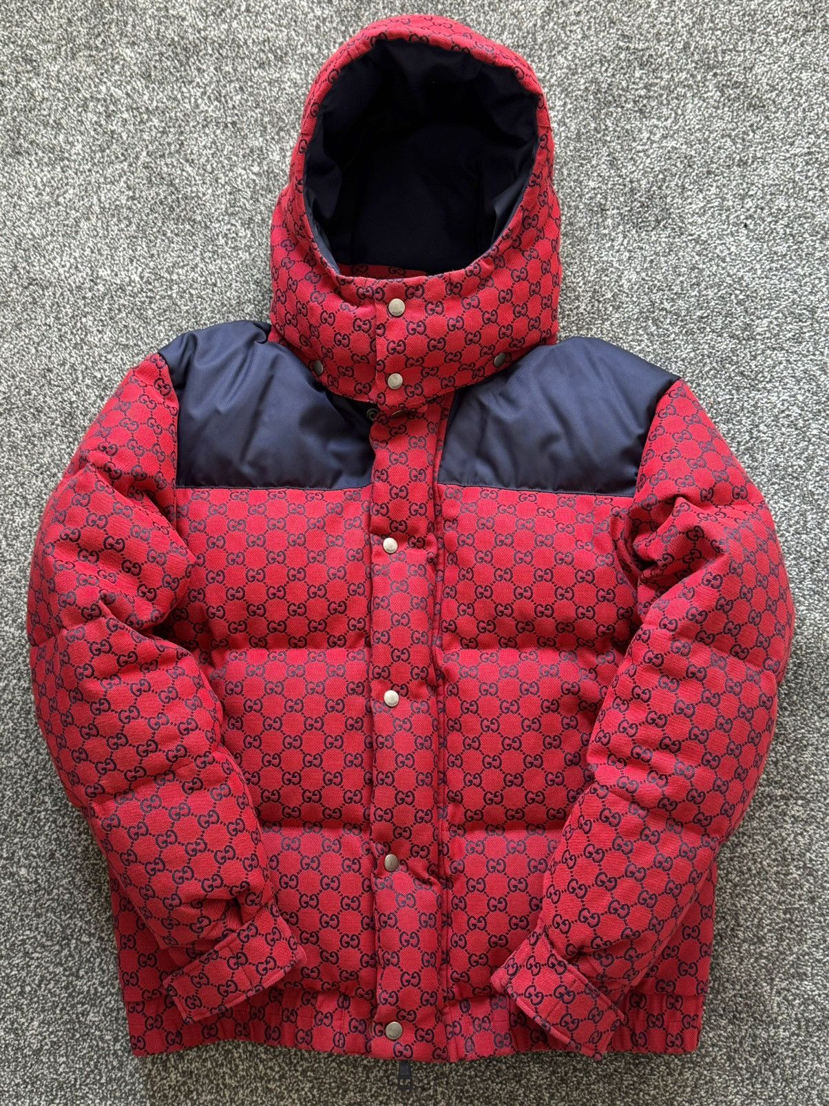Gucci Gucci GG Canvas Goose Down Jacket Size US M / EU 48-50 / 2 - 1 Thumbnail