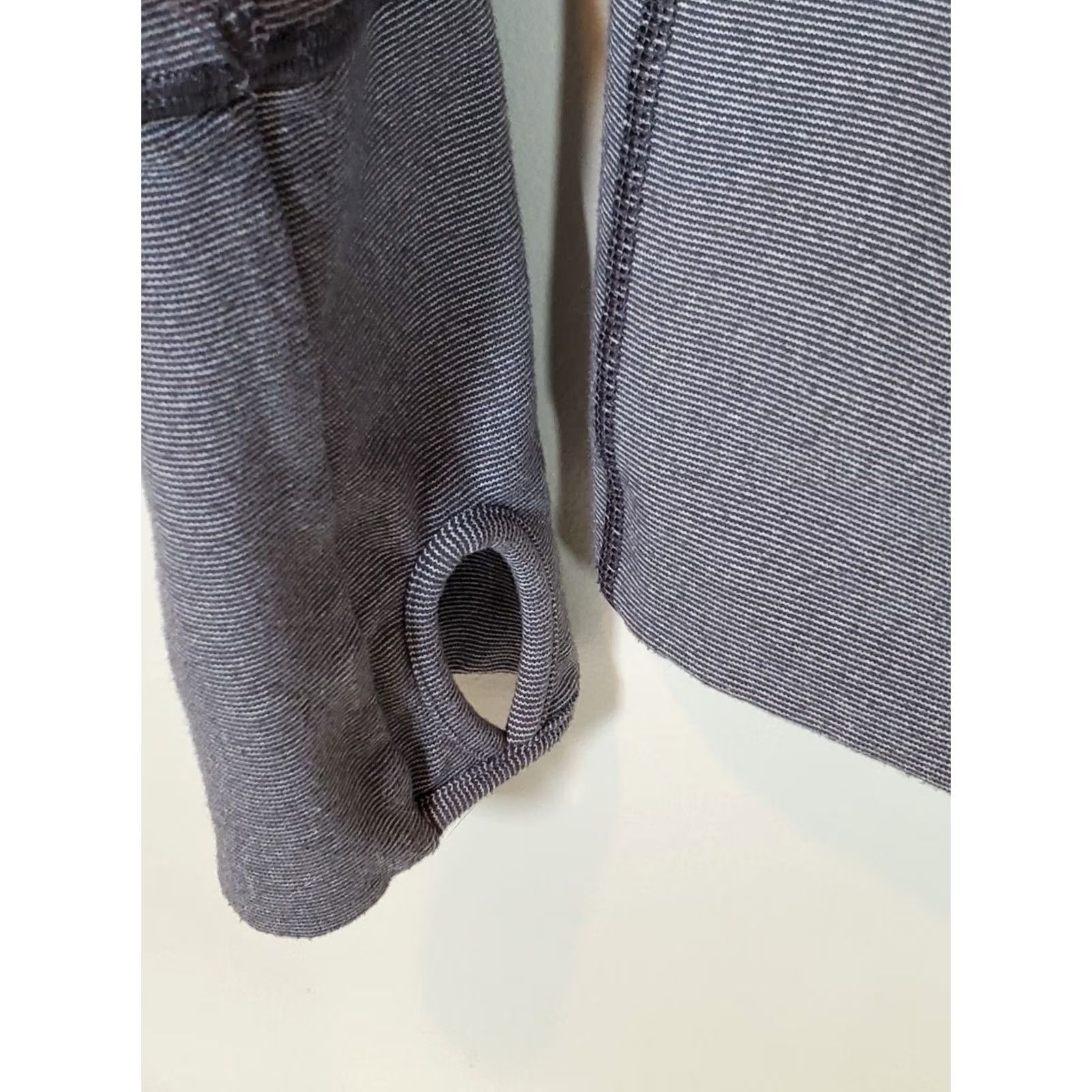 Lululemon Lululemon Jacket In Stride Full Zip High Neck Wee Stripe Gray 8 Women's Size M / US 6-8 / IT 42-44 - 6 Thumbnail