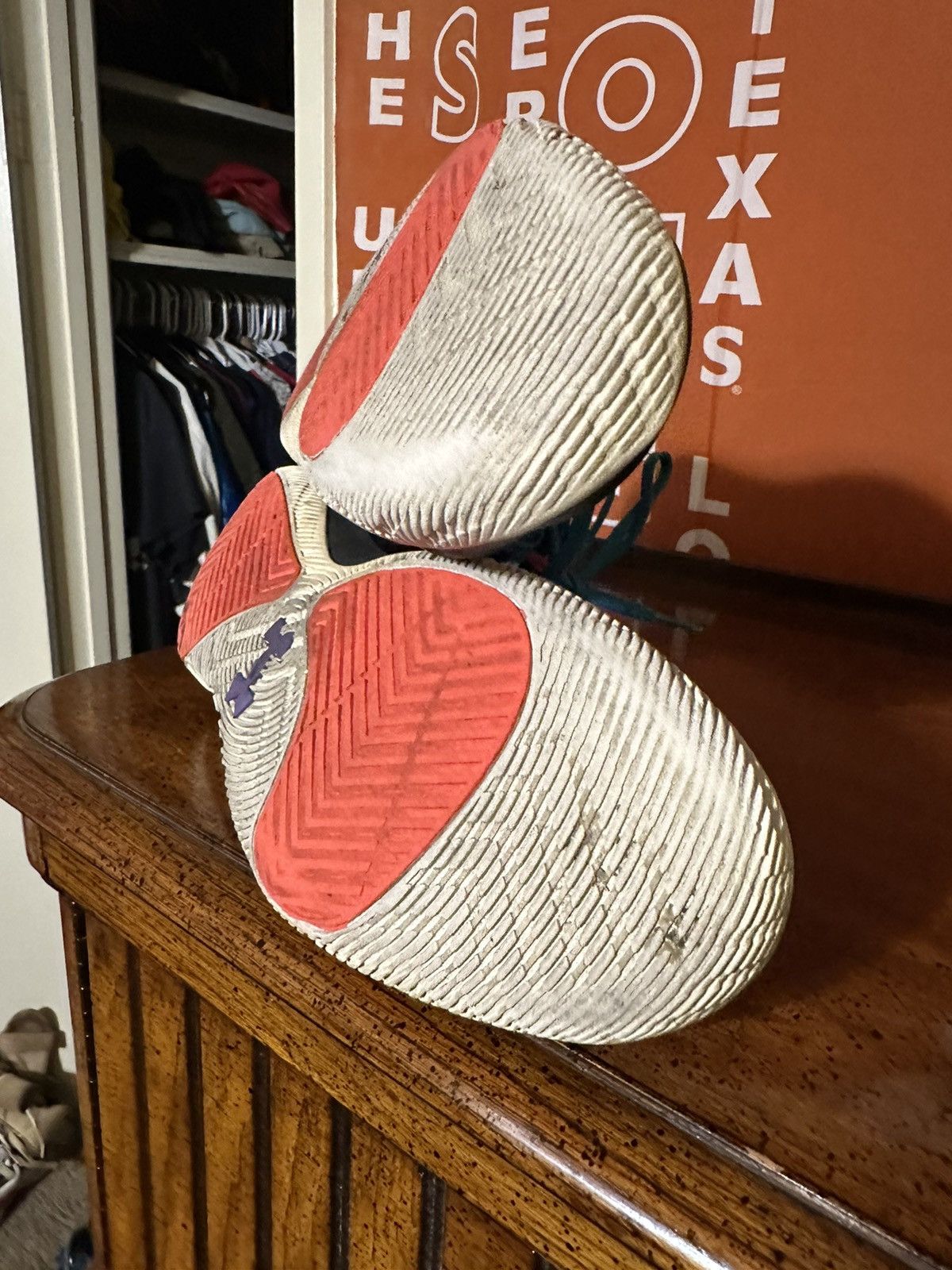 NBA × Under Armour × Vintage Vintage NBA Under Armor Basketball “jet 21” 00s size 12 Size US 12 / EU 45 - 8 Thumbnail