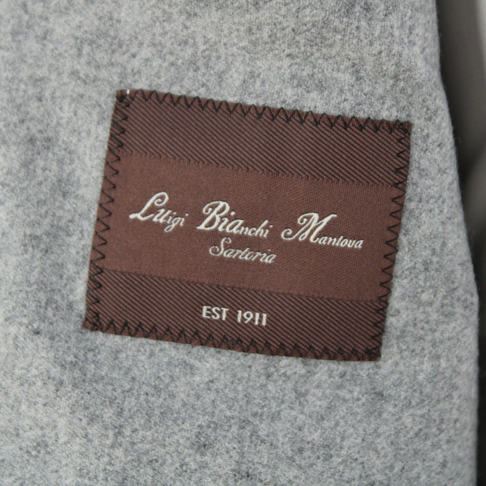 Luigi Bianchi Luigi Bianchi Mantova Sport Coat Size 44 Regular US in Gray Size 44R - 8 Thumbnail