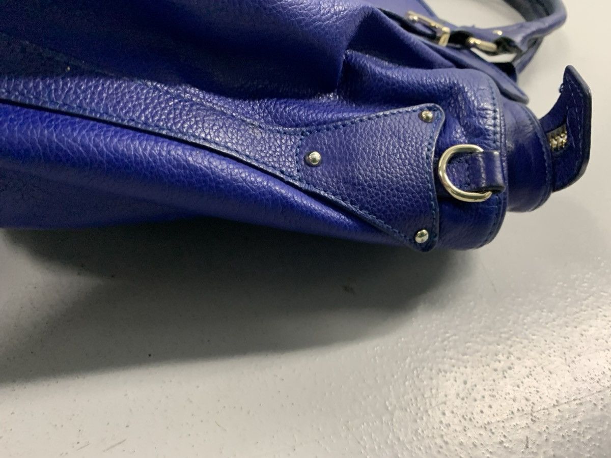 Miss Sixty Vintage Miss Sixty Electric Blue Leather Satchel Size ONE SIZE - 3 Thumbnail