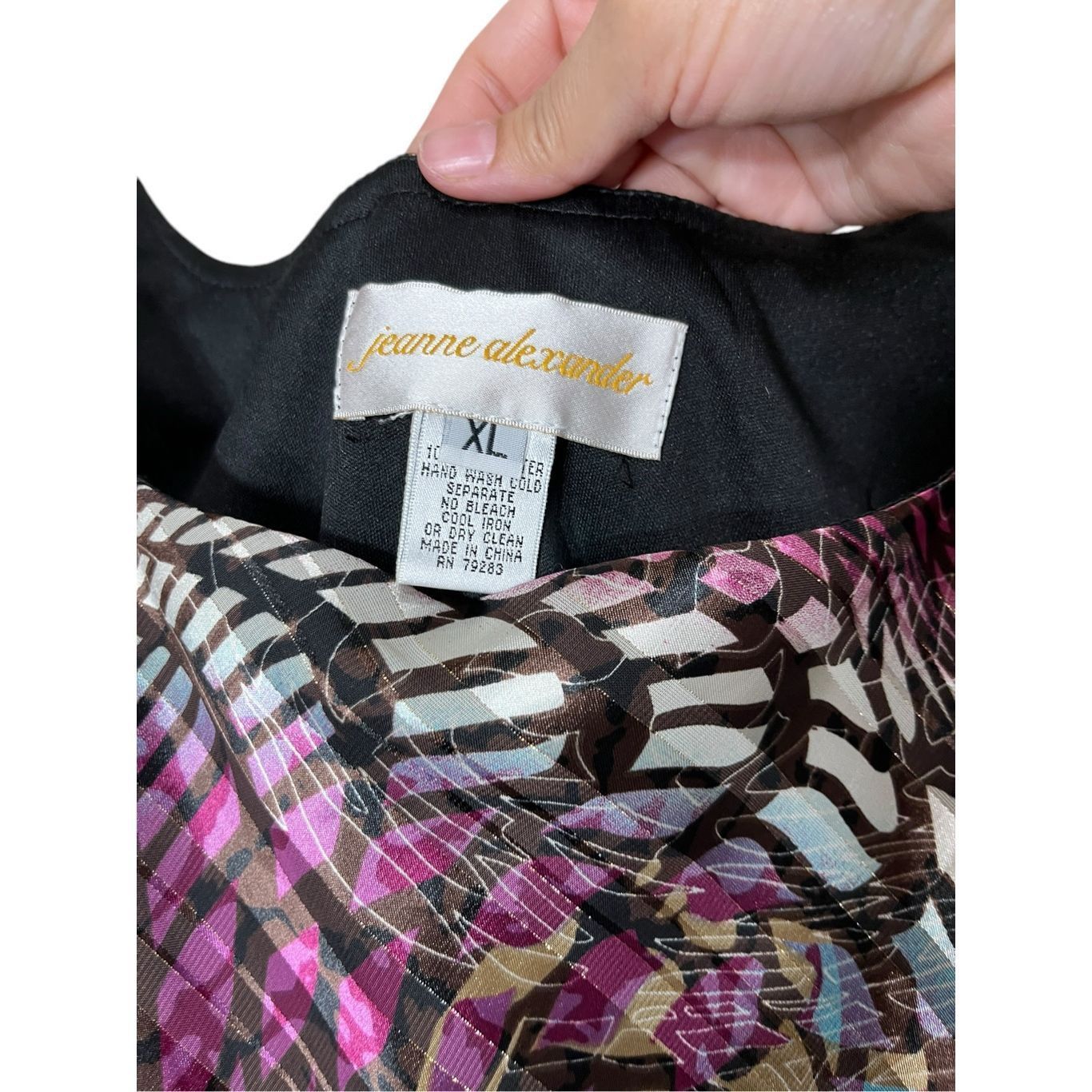 Other Jeanne Alexander 2 Pc Open Front Cardigan & Tank Top XL Size XL / US 12-14 / IT 48-50 - 3 Thumbnail