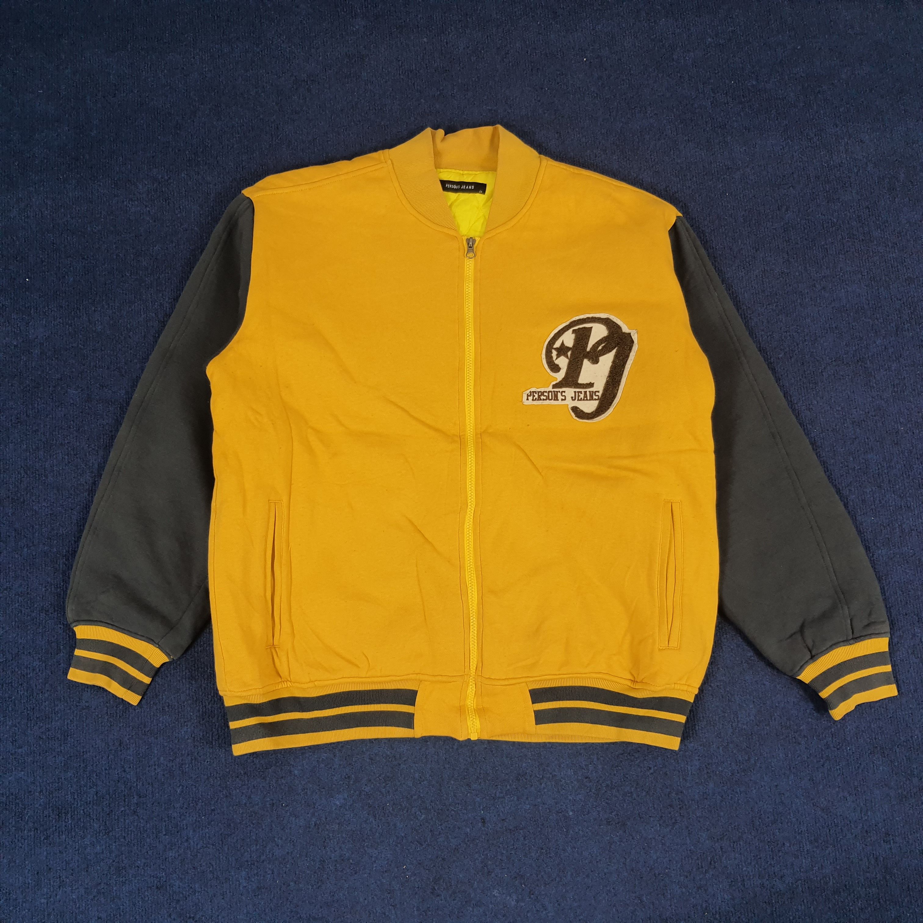 PERSON'S × Vintage Vintage Person's Jean Varsity Patches Varsity Jacket Size US L / EU 52-54 / 3 - 3 Thumbnail