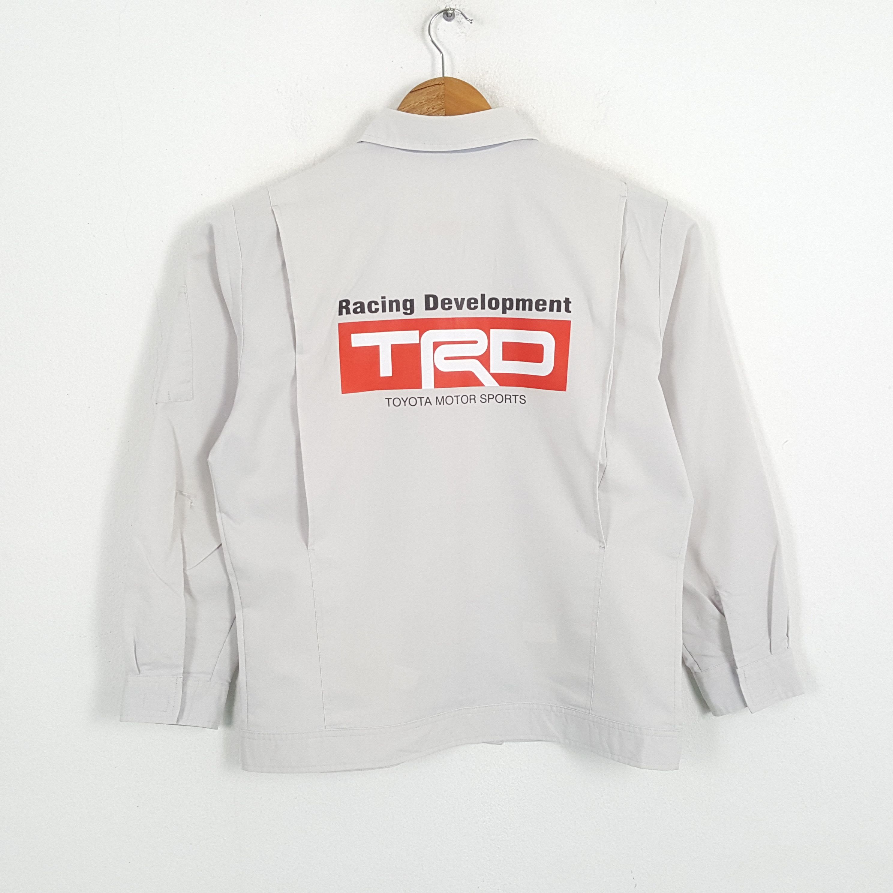 Japanese Brand × Vintage Vintage TRD TOYOTA MOTORSPORT Japanese Racing Custom Jacket Size US M / EU 48-50 / 2 - 1 Thumbnail