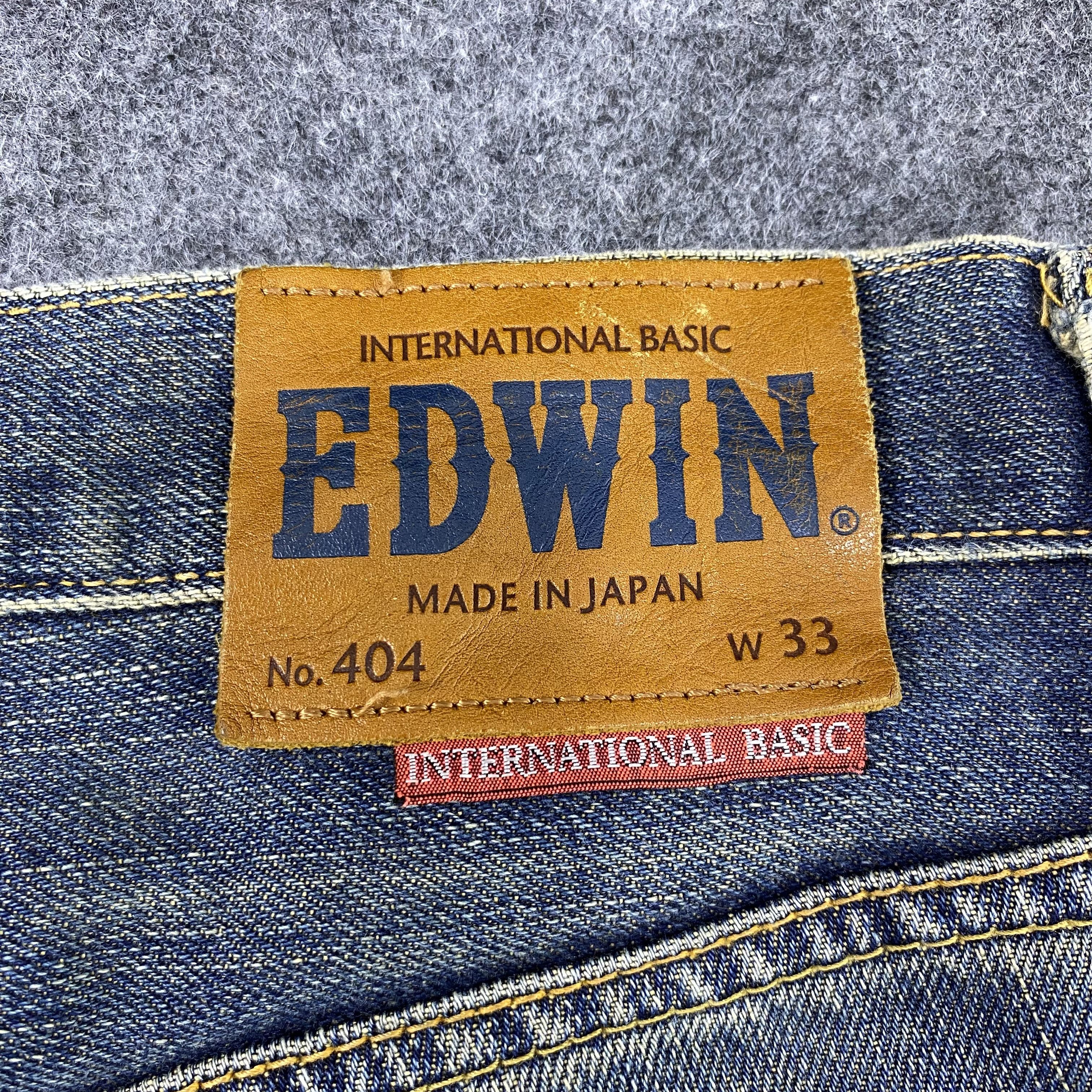 Edwin Vintage Edwin 404 Distressed Jeans - J1181 Size US 36 / EU 52 - 11 Thumbnail