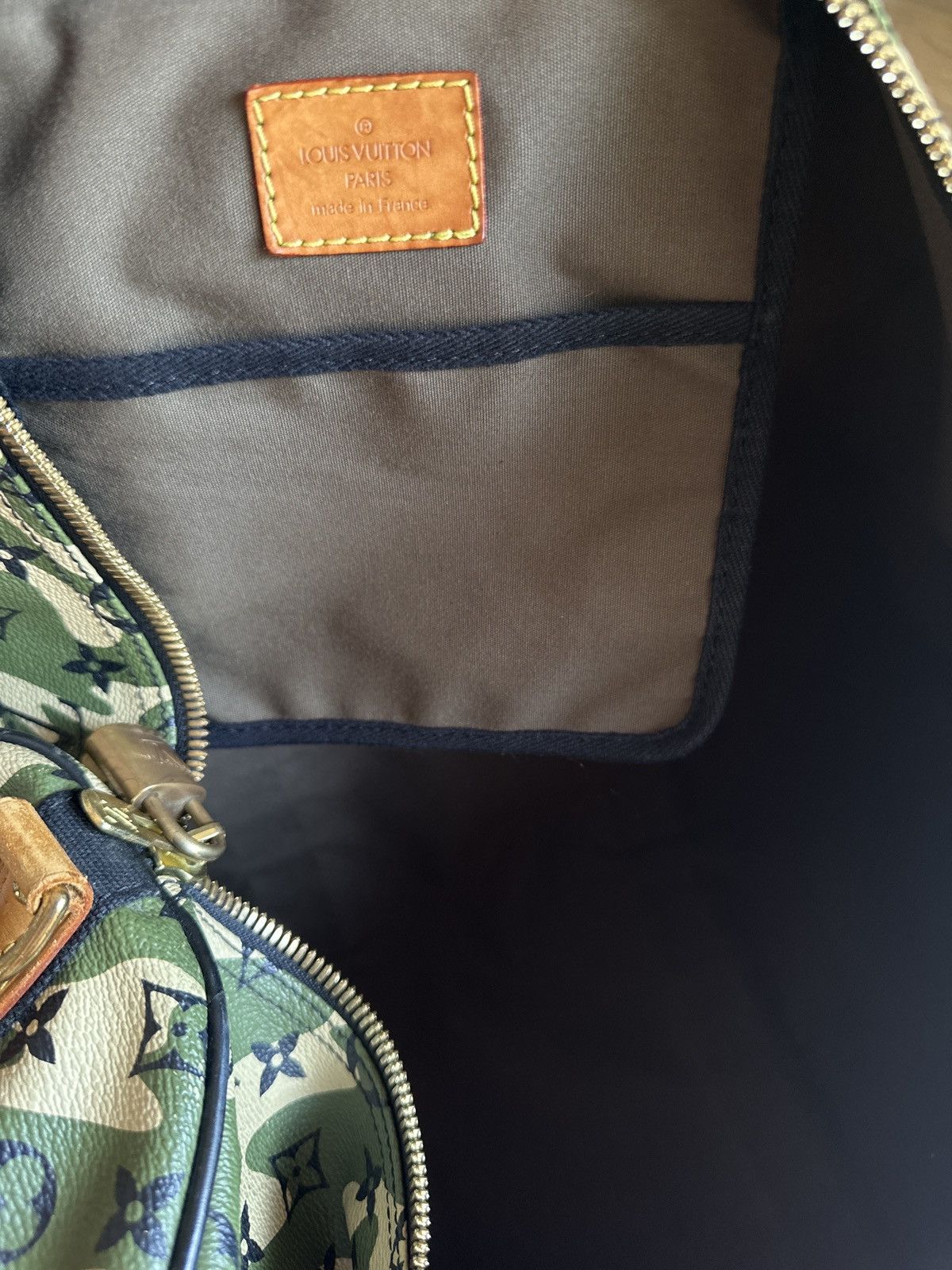 Louis Vuitton Marc jacobs Takashi Murakami Camouflage monogram keepall 55 Size ONE SIZE - 5 Thumbnail