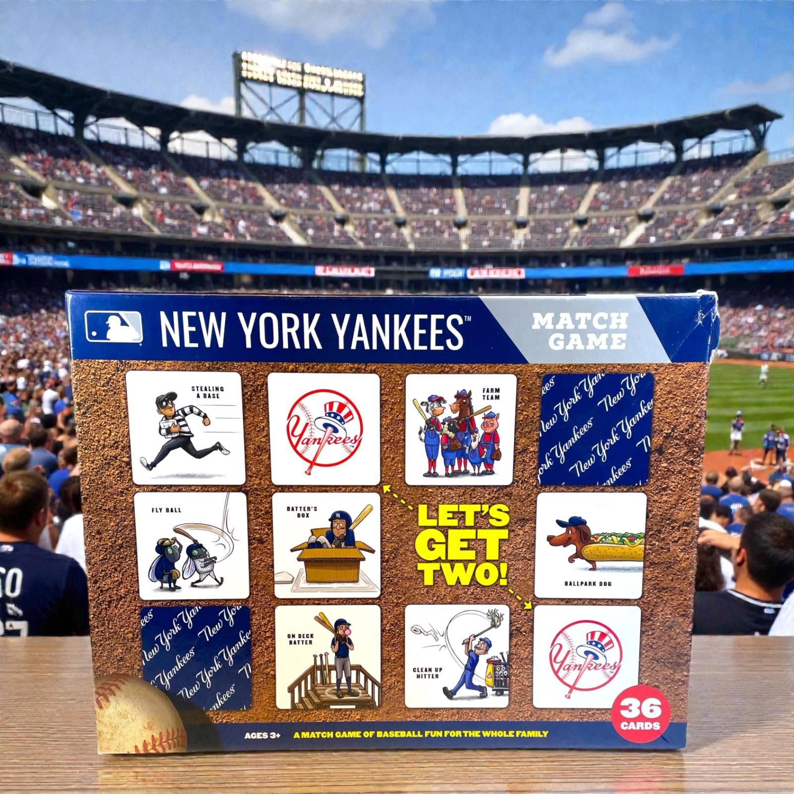 Other New York Yankees MLB Match Game Memory Card Set Complete Size ONE SIZE - 1 Thumbnail