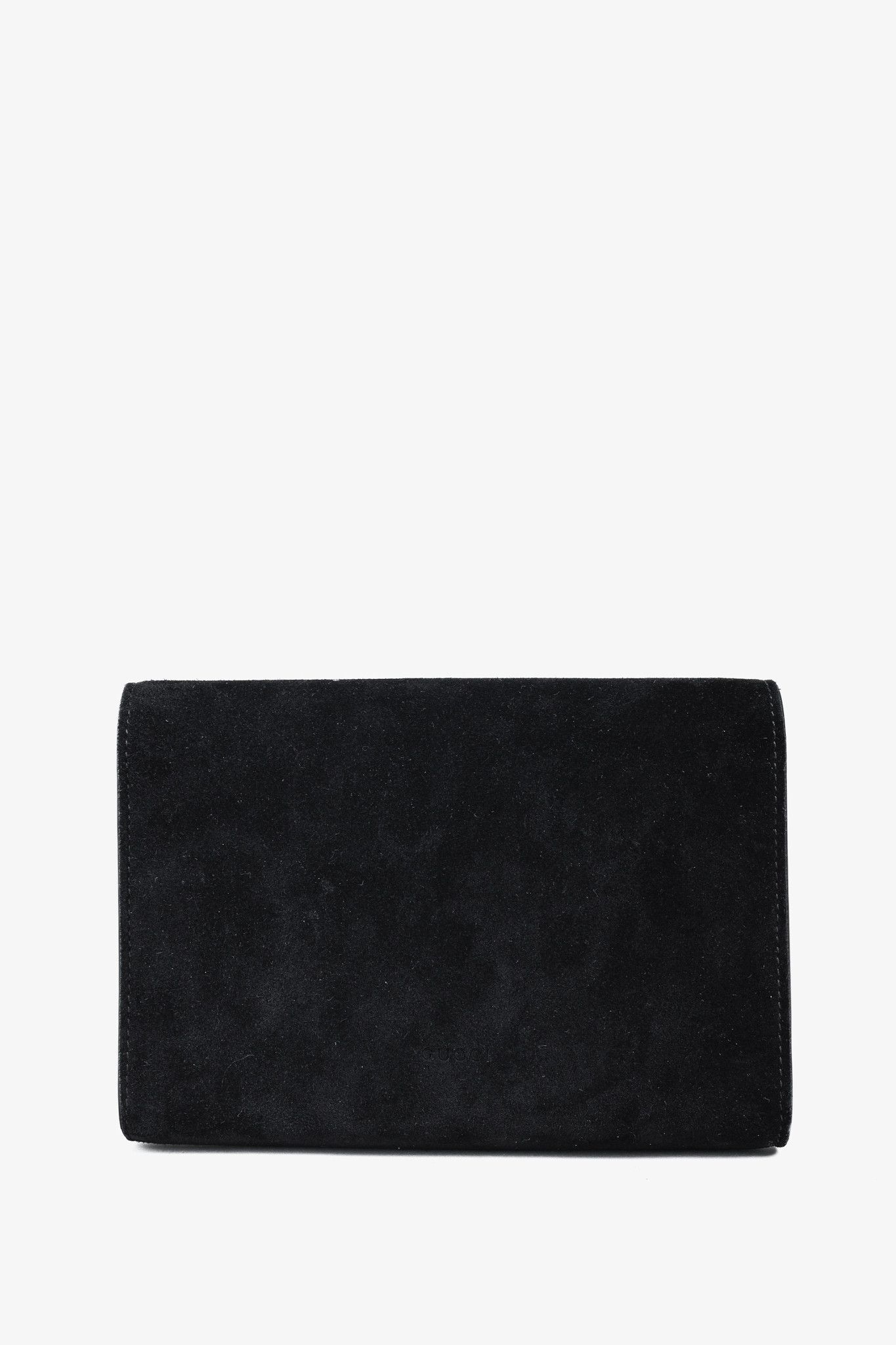 Gucci Gucci Dionysus Black Suede Wallet on Chain Size ONE SIZE - 4 Thumbnail