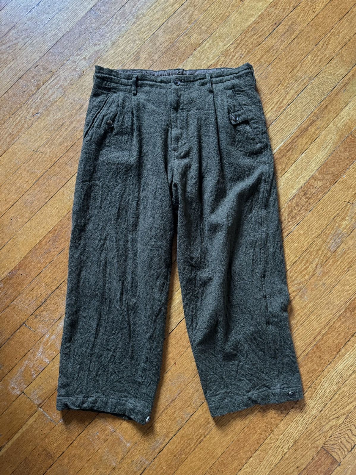 Yohji Yamamoto YYPH AW22 Wool Pants Size US 32 / EU 48 - 1 Thumbnail