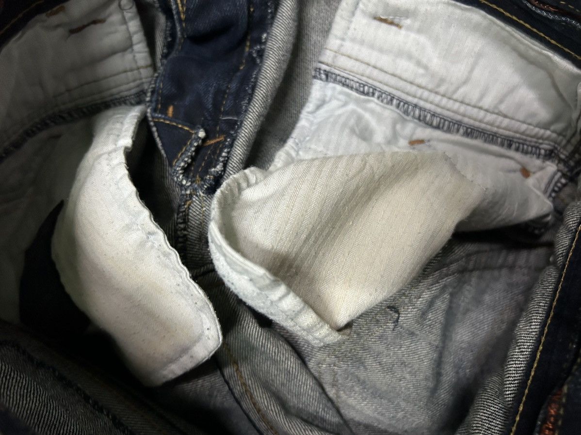 If Six Was Nine × Le Grande Bleu (L.G.B.) × Nicole Club Nicole Club For Men Rare Double Waist Punk Style Denim Jeans Size US 32 / EU 48 - 12 Thumbnail