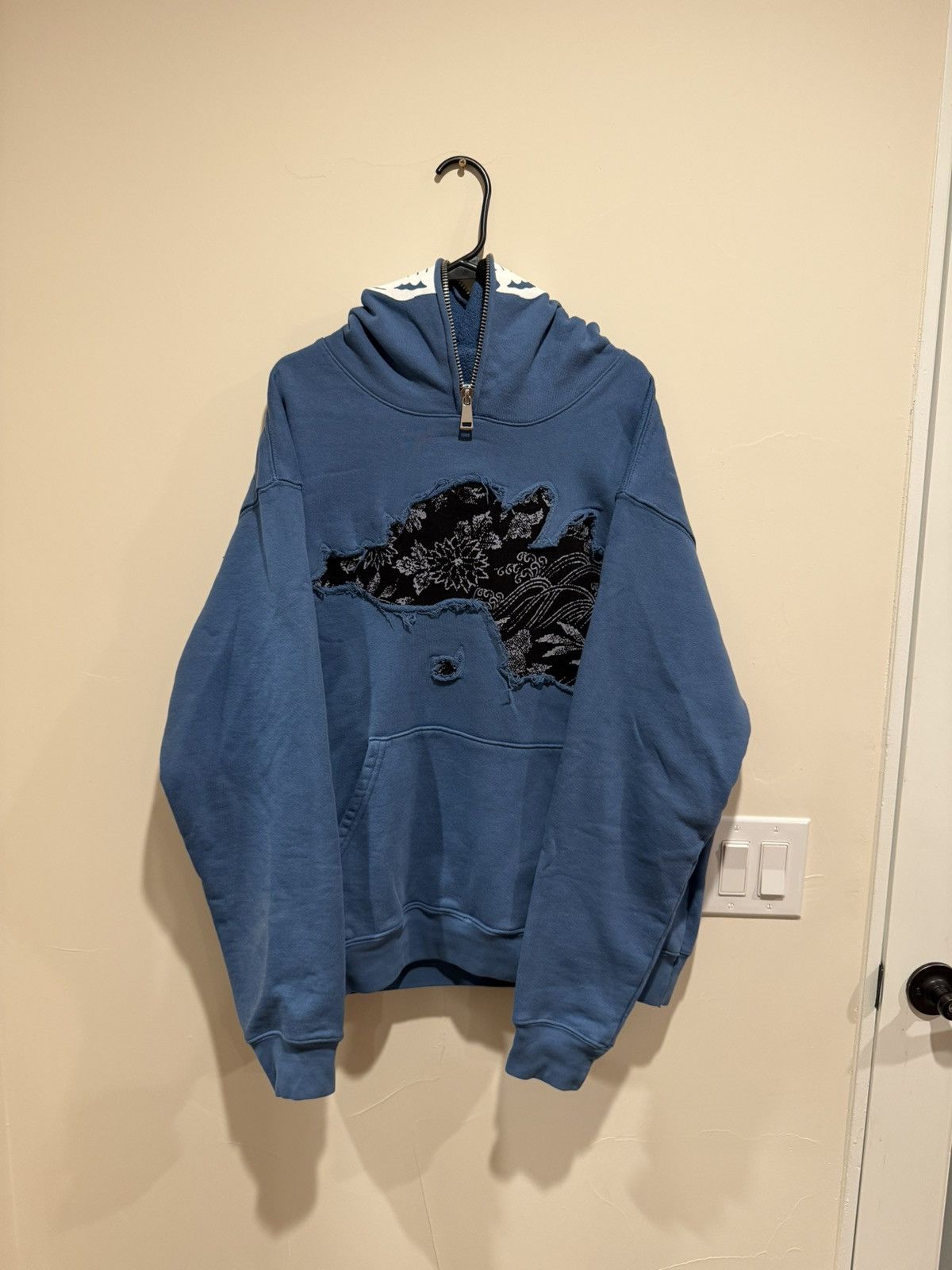 Warren Lotas Indigo Skull Zip Hoodie 新品 Warren Lotas Indigo Skull Zip Hoodie 新品 - メルカリ