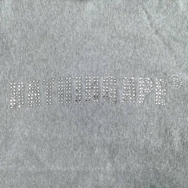 Bape × Nigo × Swarovski Swarovski BAPE logo pullover hoodie a bathing ape NIGO Size US M / EU 48-50 / 2 - 3 Thumbnail