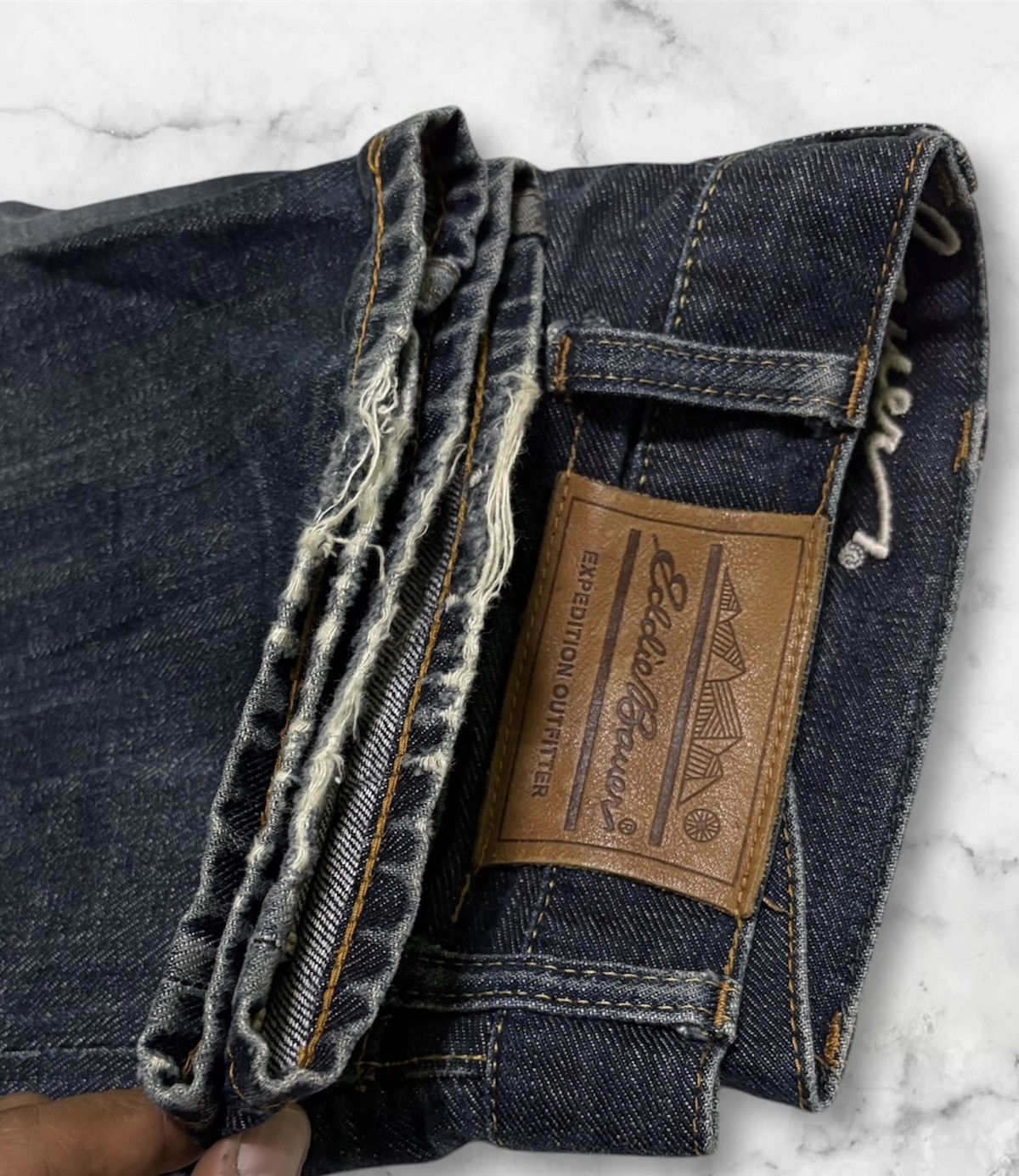 Eddie Bauer Japanese Eddie Bauer Streetwear Jeans Vintage Denim Size US 31 - 13 Thumbnail