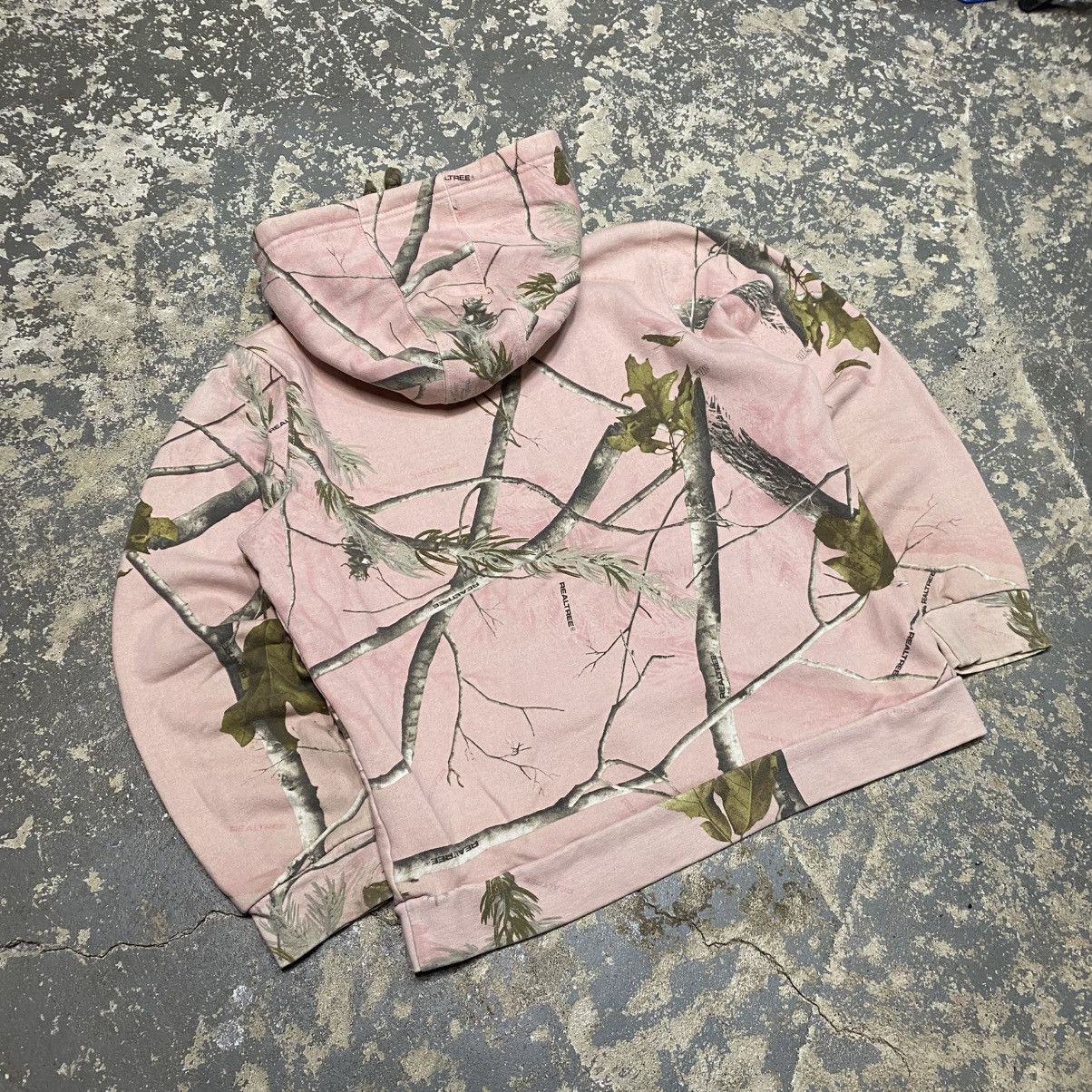 Realtree × Vintage Y2K Gander Mountain Pink Camo RealTree Hoodie Sweatshirt Size US S / EU 44-46 / 1 - 6 Thumbnail