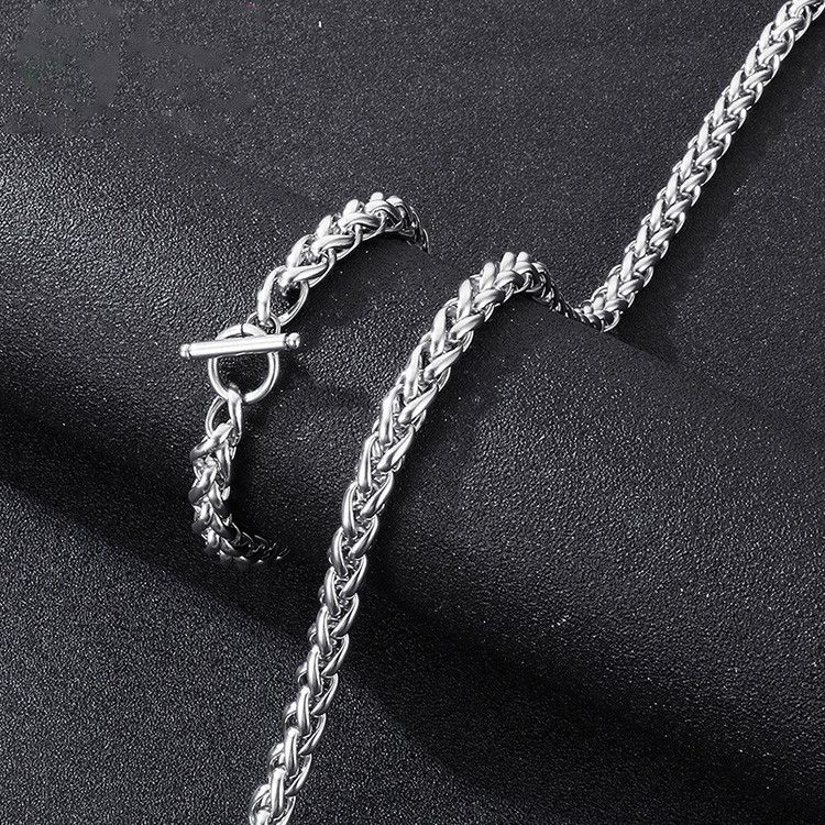 Designer Fashion Chains Stainless Steel Hand Made Necklace Size ONE SIZE - 1 Thumbnail