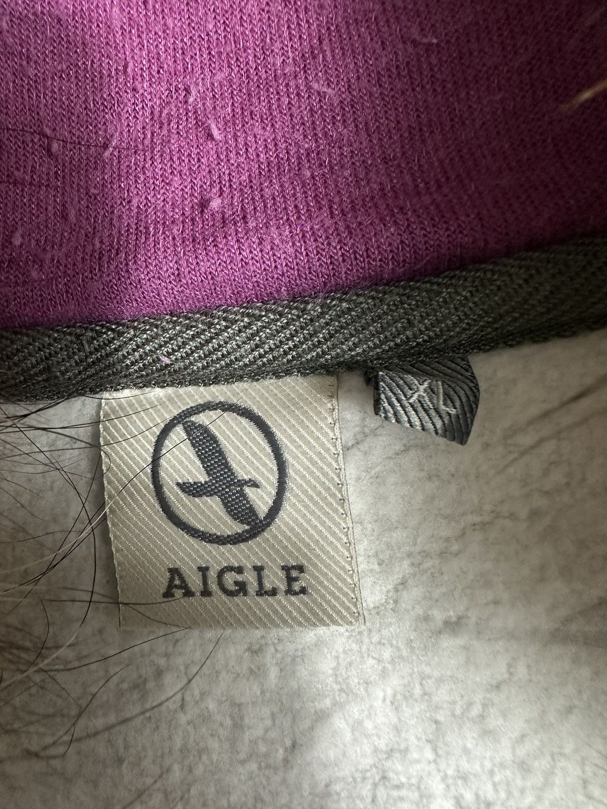 20471120 AIGLE JAPAN FUR HOODIE ZIP POCKET LGB STYLE Size US XL / EU 56 / 4 - 7 Thumbnail