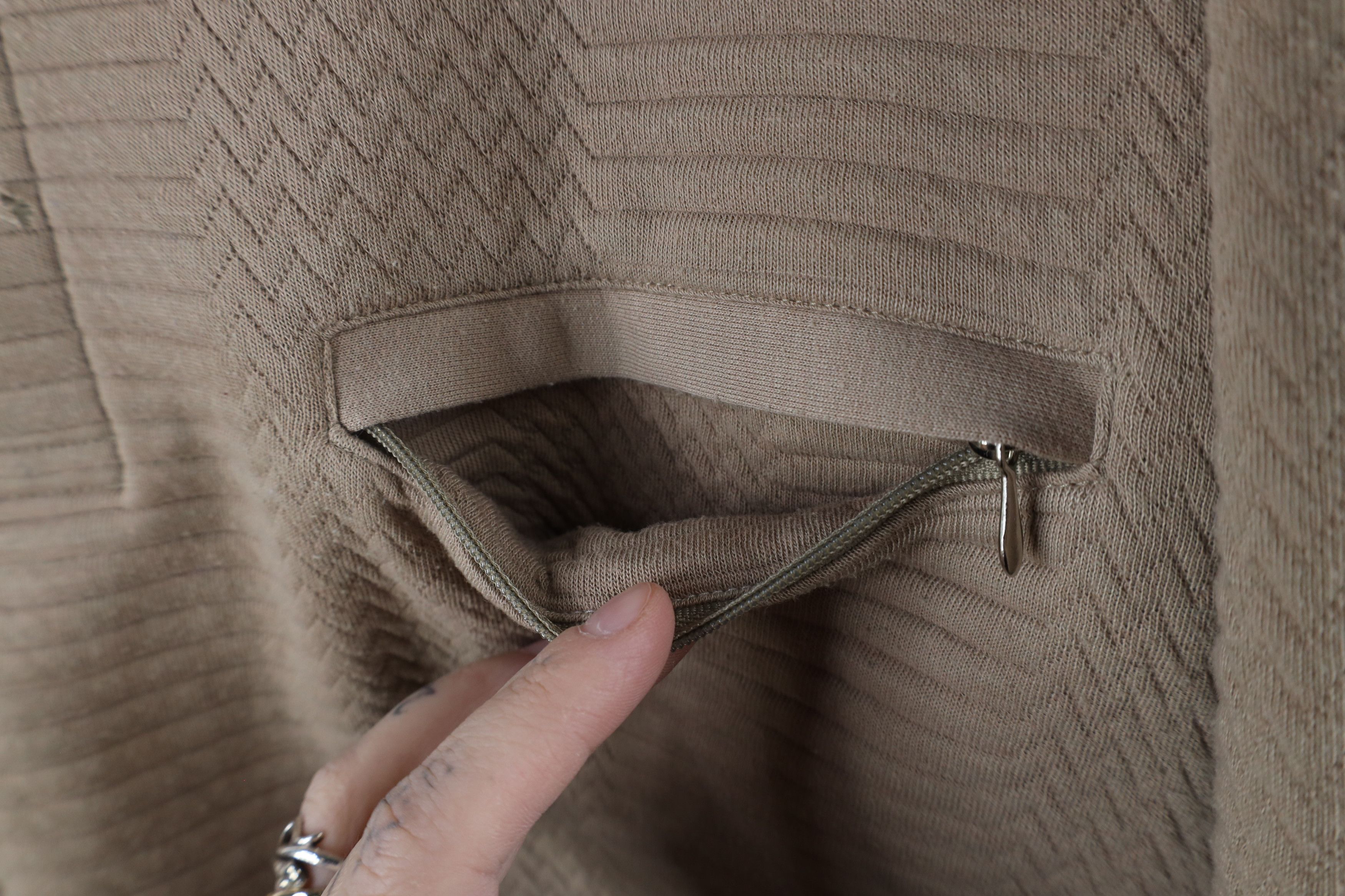 Vintage Vintage 90s Streetwear Textured Collared Pullover Polo Shirt Size US L / EU 52-54 / 3 - 5 Thumbnail