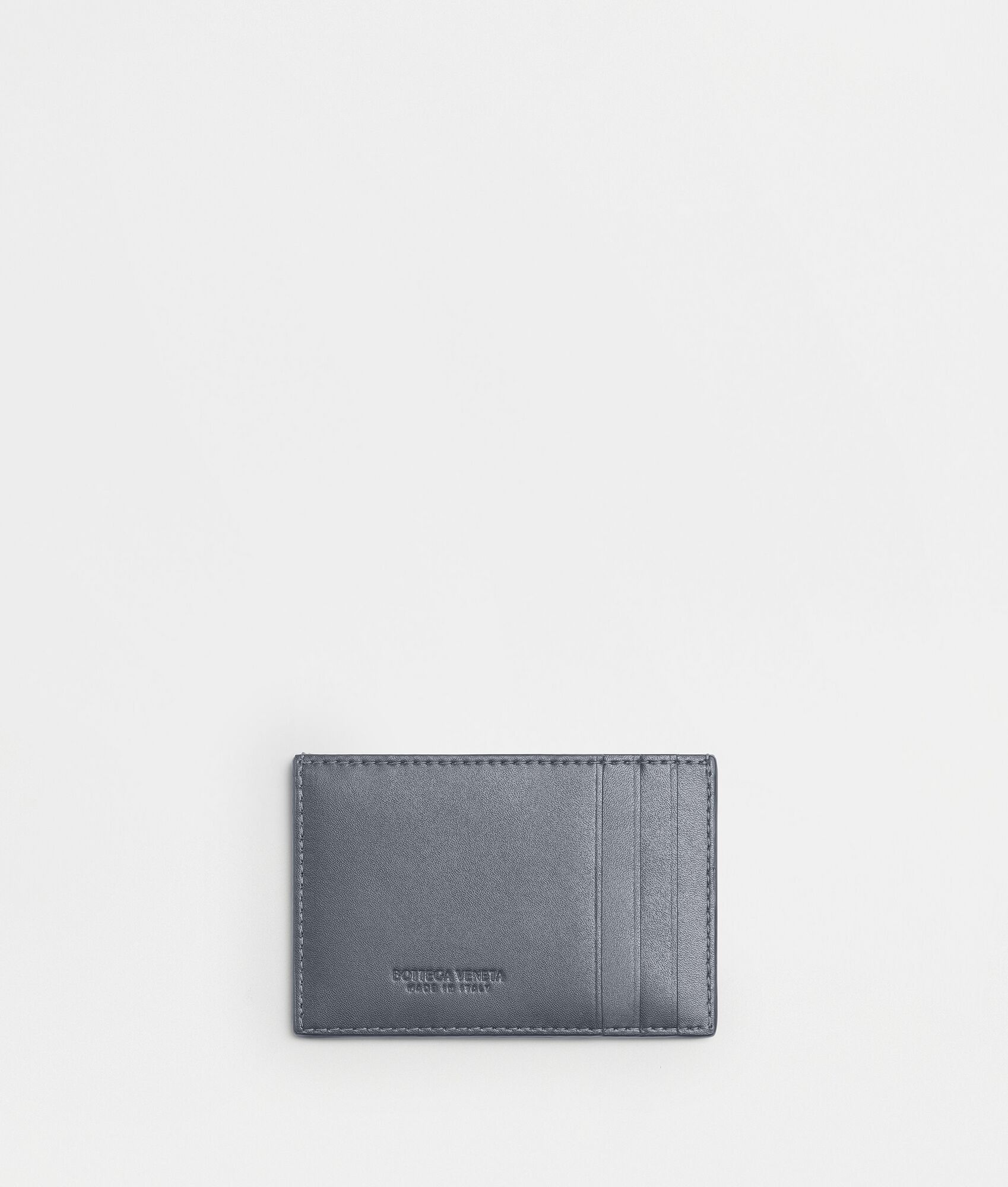 Bottega Veneta o1n1vont0725 Size: OS / Cassette Credit Card Case in Grey Size ONE SIZE - 2 Thumbnail