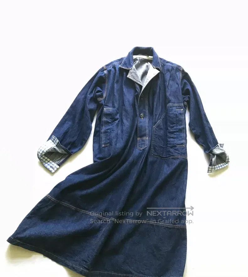 Comme des Garcons Comme Des Garcons Denim shirt dress Size S / US 4 / IT 40 - 1 Thumbnail