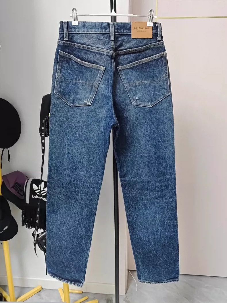 Balenciaga Balenciaga Make old jeans. Size US 29 - 2 Thumbnail