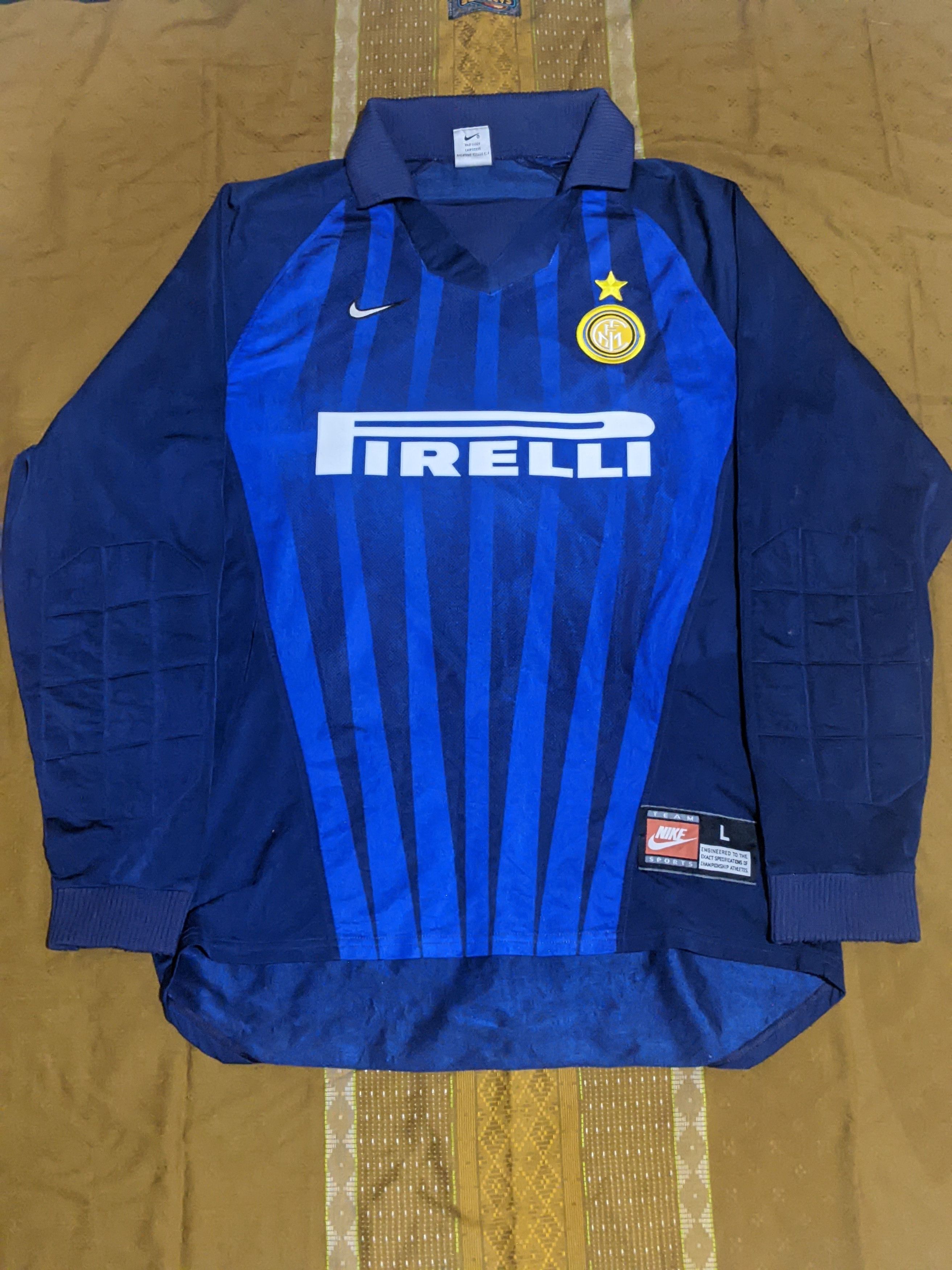 Nike Inter milan 1997 PAGLIUCA keeper jersey football shirt Size US L / EU 52-54 / 3 - 1 Thumbnail