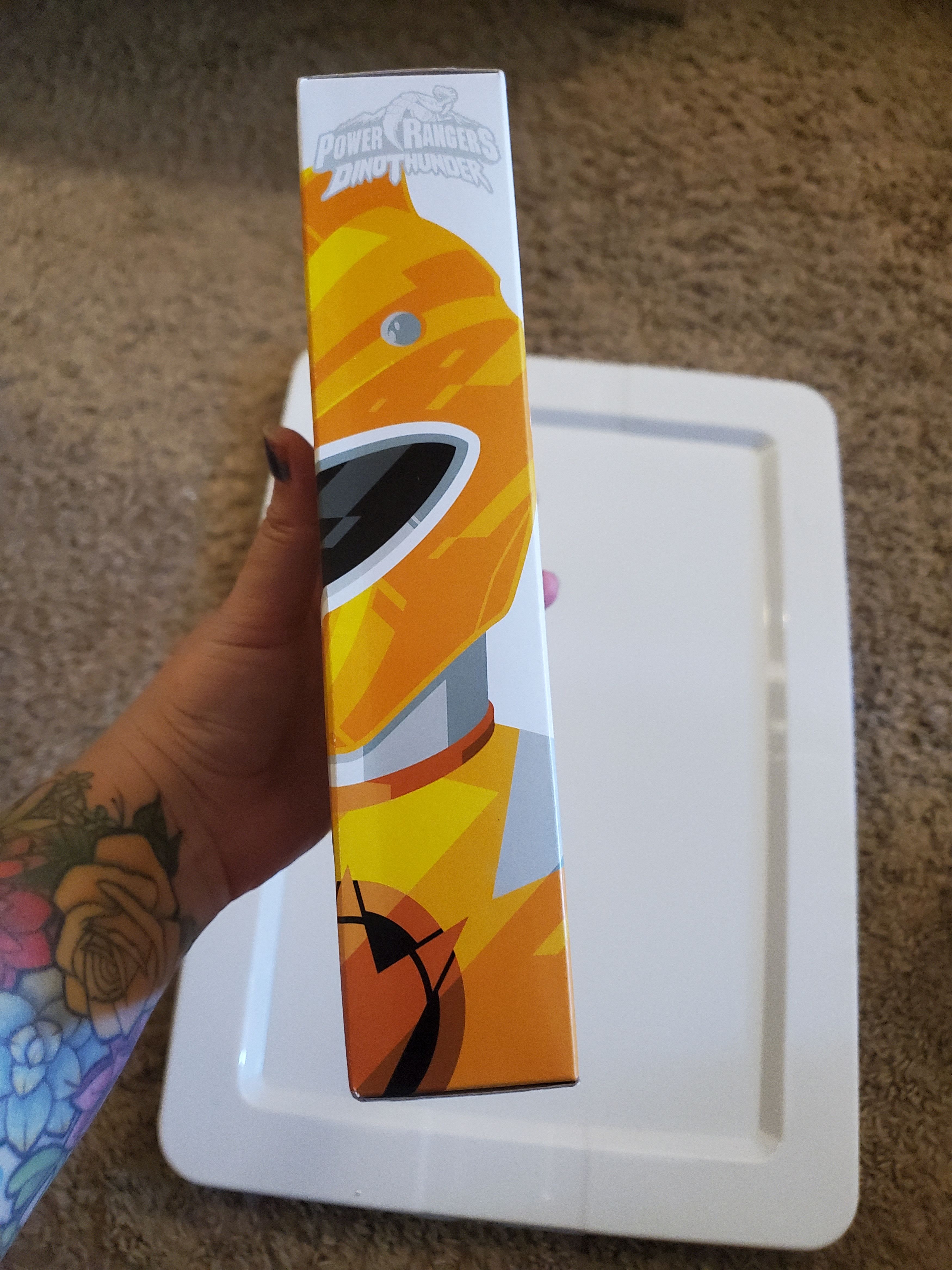 Other New in box! Dino Thunder Yellow Power Ranger-Collectable Size ONE SIZE - 3 Thumbnail