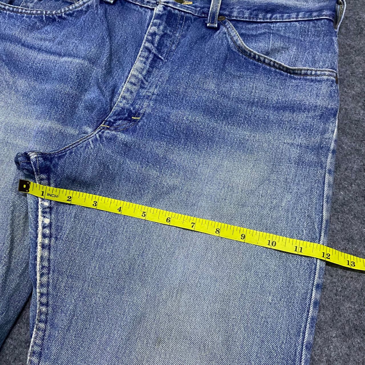 Lee 💥Best Offer💥Vintage 80s Lee Riders Distressed Denim Size US 34 / EU 50 - 4 Thumbnail