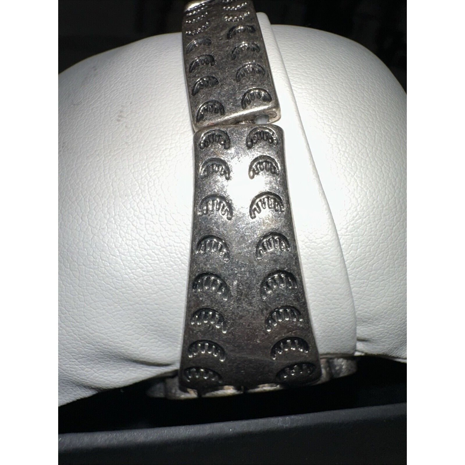 Other Blue Turquoise Silver Western Southwest Stretch Bracelet Ran Size ONE SIZE - 7 Thumbnail