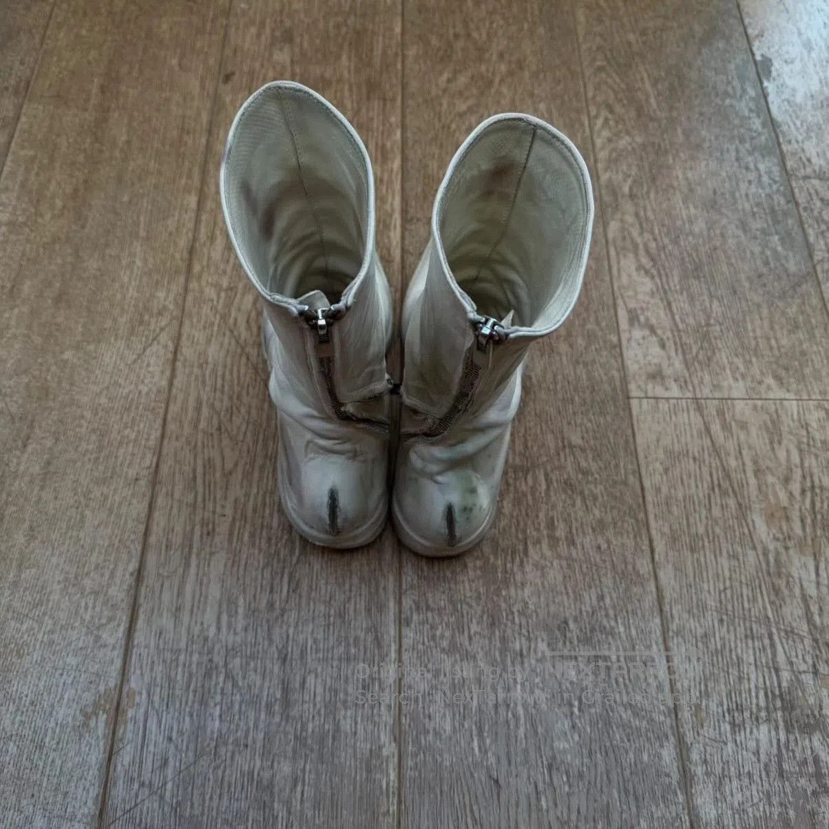 Carol Christian Poell CCP Titanium Back Boots. Size US 8 / EU 41 - 3 Thumbnail