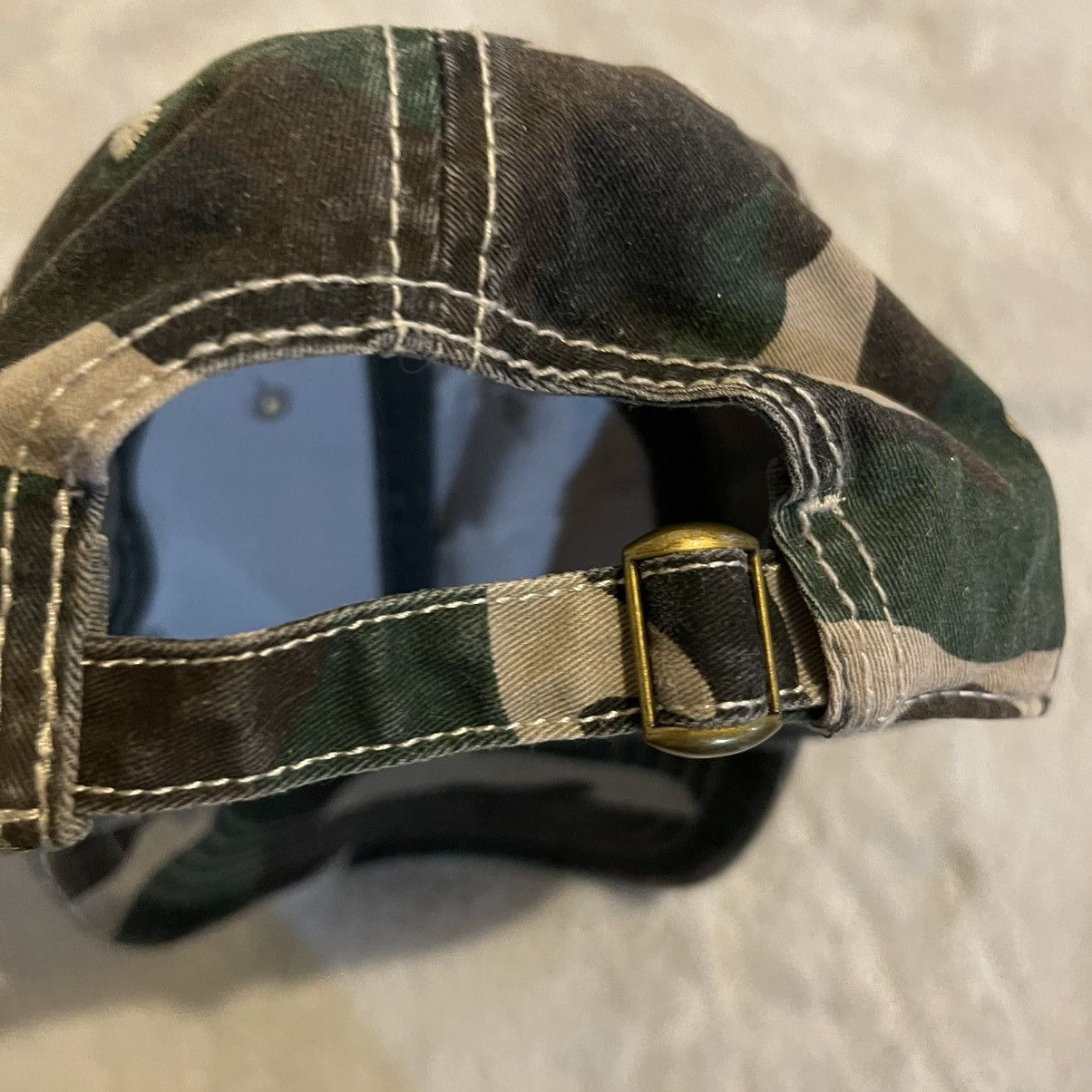 Other Camo Hat Adult One Size Strapback Baseball Cap Adjustable Size ONE SIZE - 7 Thumbnail