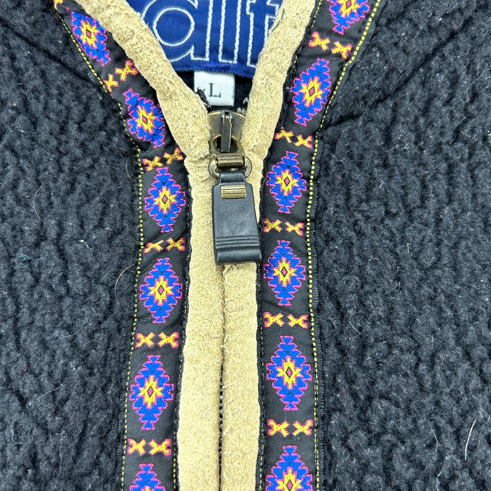 Vintage VINTAGE ALF Vest Mens L Black Full Zip Fleece 3-in-1 Jacket Size US L / EU 52-54 / 3 - 3 Thumbnail