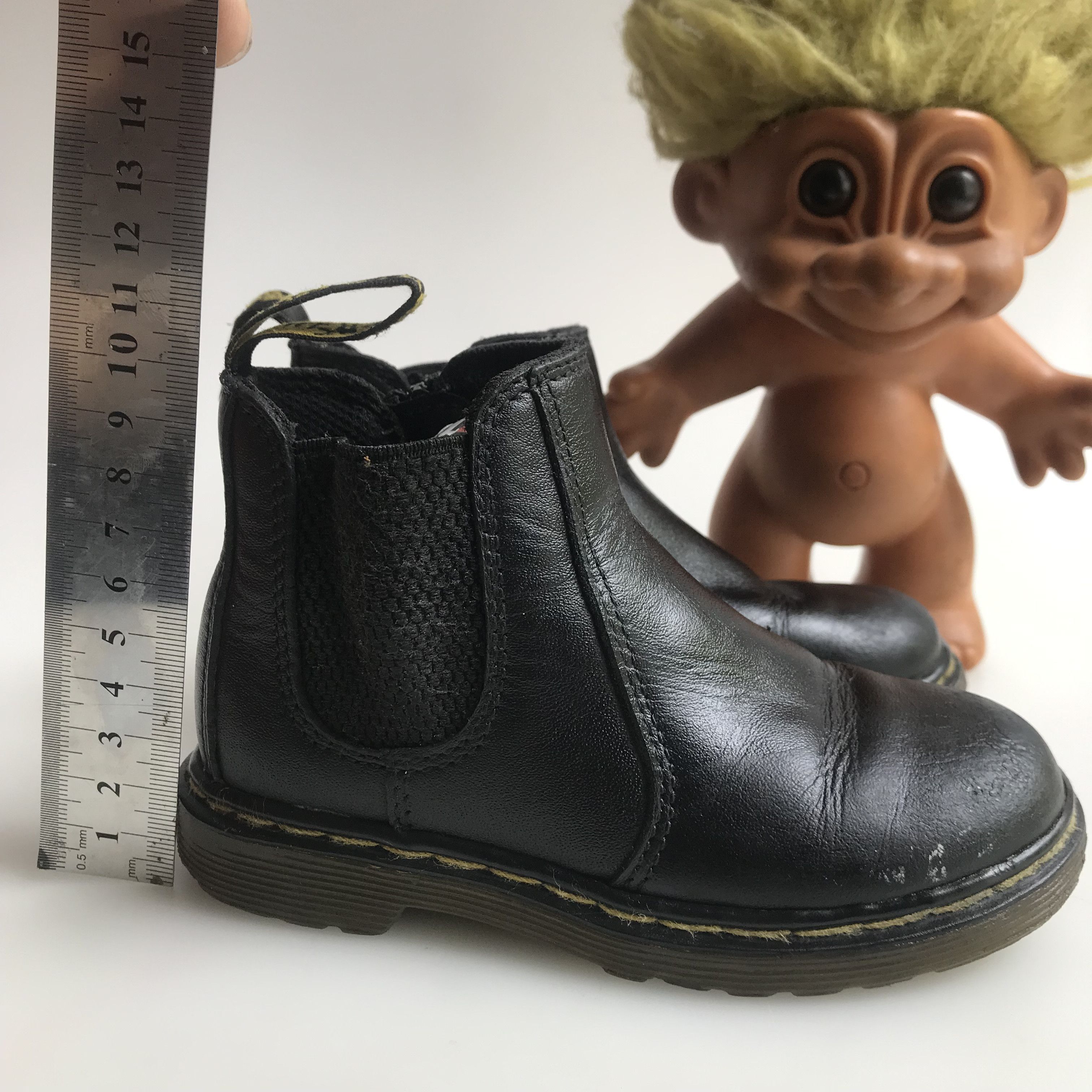 Dr. Martens Dr Martens kids boots Chelsea Boots Black Smooth leather Size US 5 / EU 37 - 8 Thumbnail