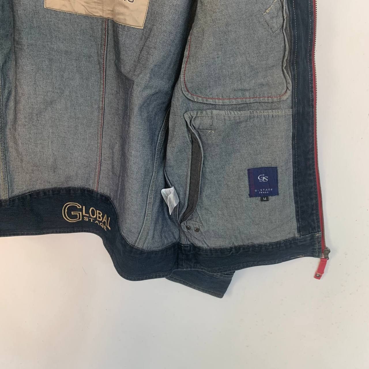 Global Work G global Jean Jacket Rare Medium Size Size US M / EU 48-50 / 2 - 4 Thumbnail