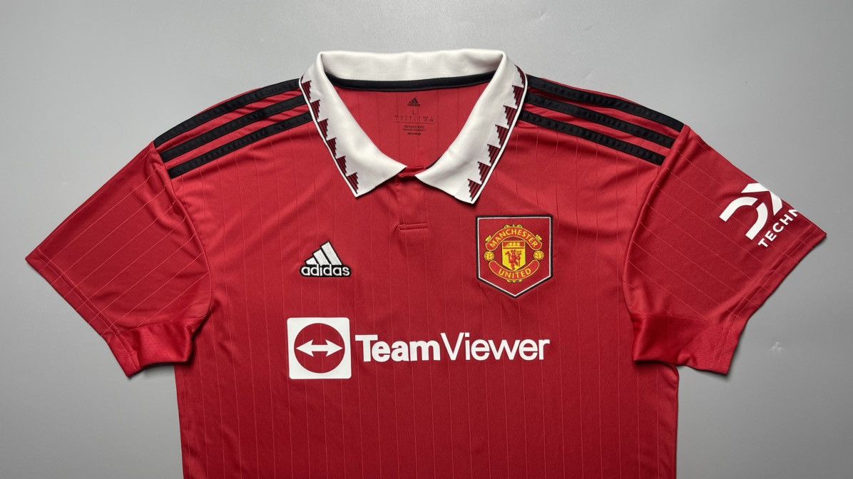 Adidas MAN UNITED ADIDAS 2022/2023 FOOTBALL HOME JERSEY #16 AMAD Size US L / EU 52-54 / 3 - 3 Thumbnail