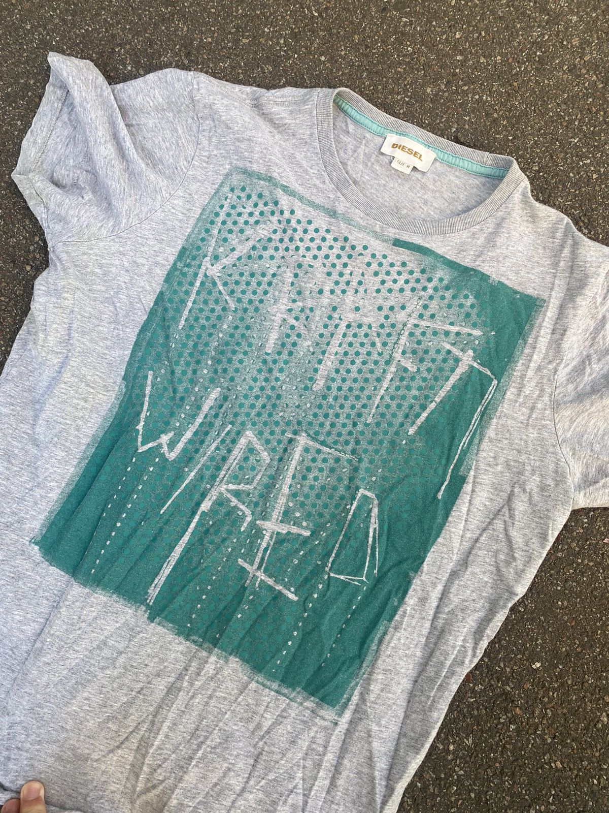Diesel Vintage Diesel Big Logo T-shirt Size US M / EU 48-50 / 2 - 3 Thumbnail