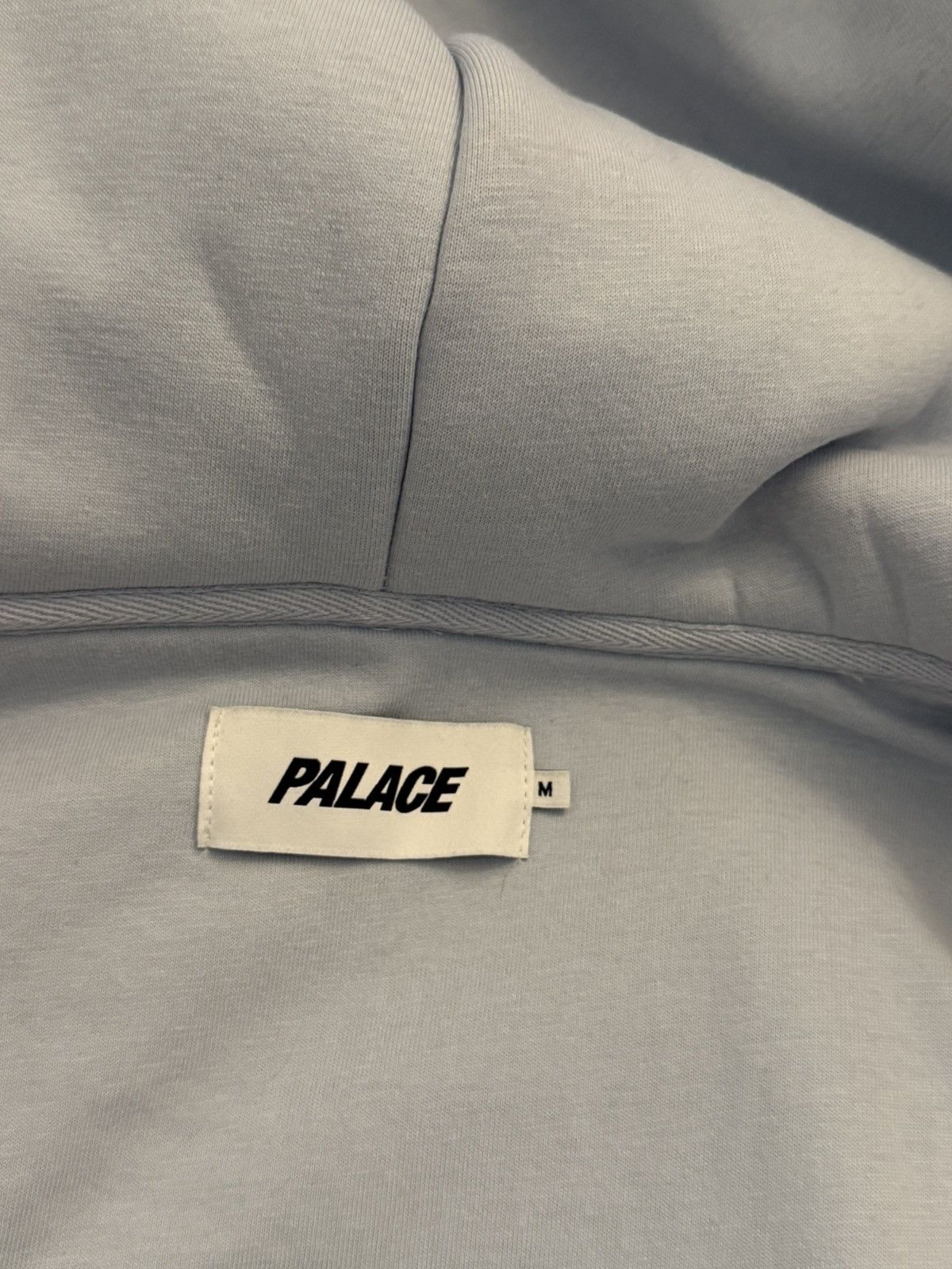 Palace Palace Thermal Embossed P3 Zip Hood (Faint Blue) Size US M / EU 48-50 / 2 - 7 Thumbnail