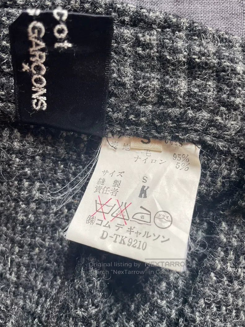 Comme des Garcons Comme Des Garcons size S Wool Long Skirt Black White Grey Size 25" / US 0 / IT 36 - 4 Thumbnail