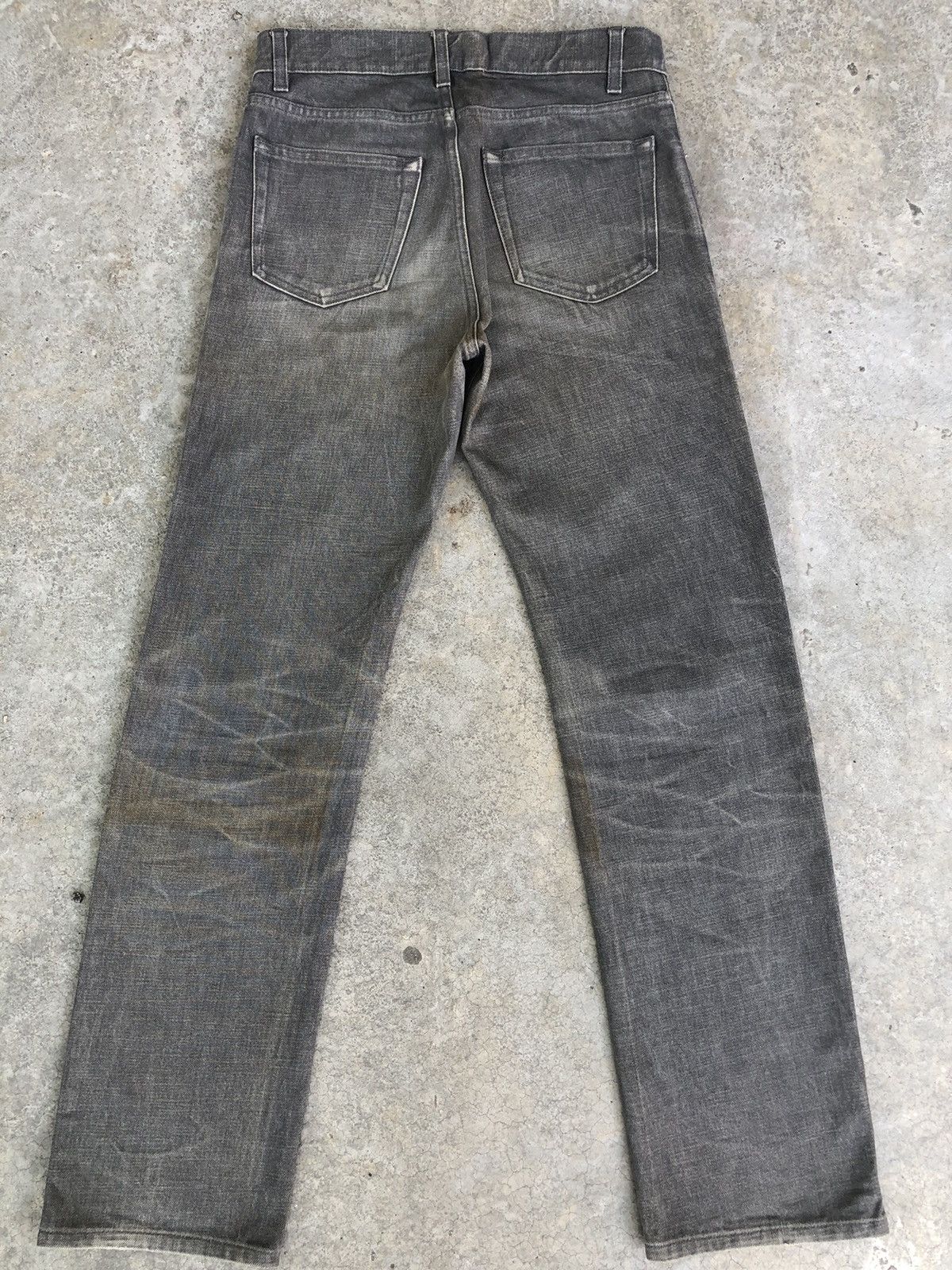 Helmut Lang Helmut Lang Classic Raw Denim Distressed Size US 31 - 2 Thumbnail